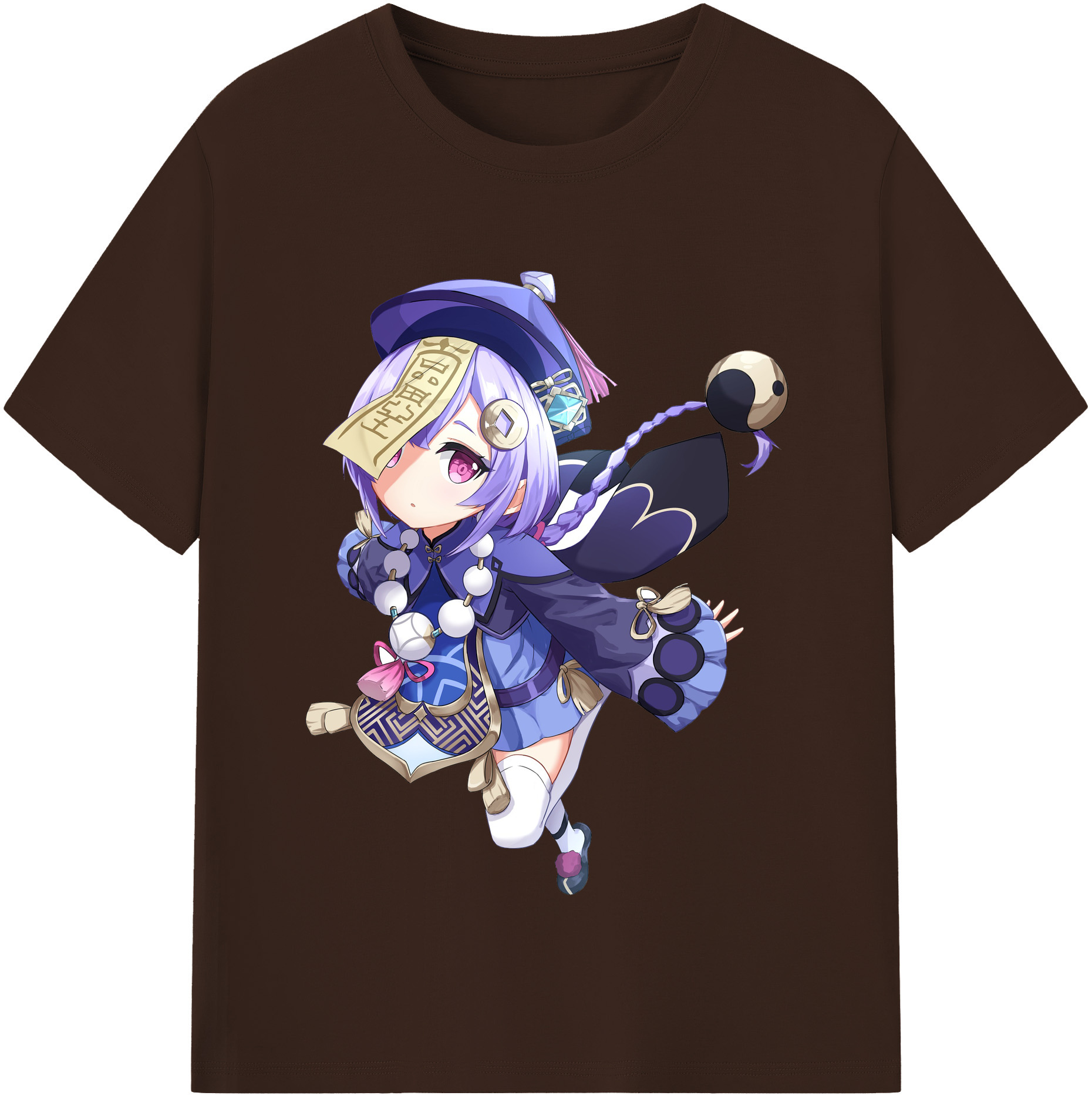 げんし神 七七 なな  genshin Nana 綿100％半袖Tシャツ（フロントプリント）