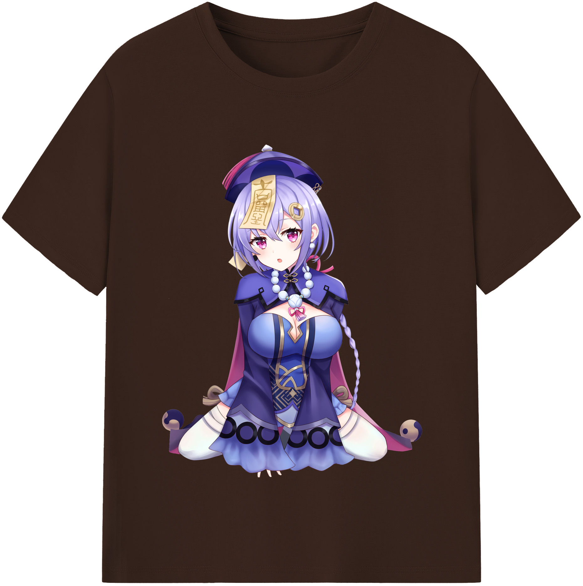 げんし神 七七 なな  genshin Nana 綿100％半袖Tシャツ（フロントプリント）
