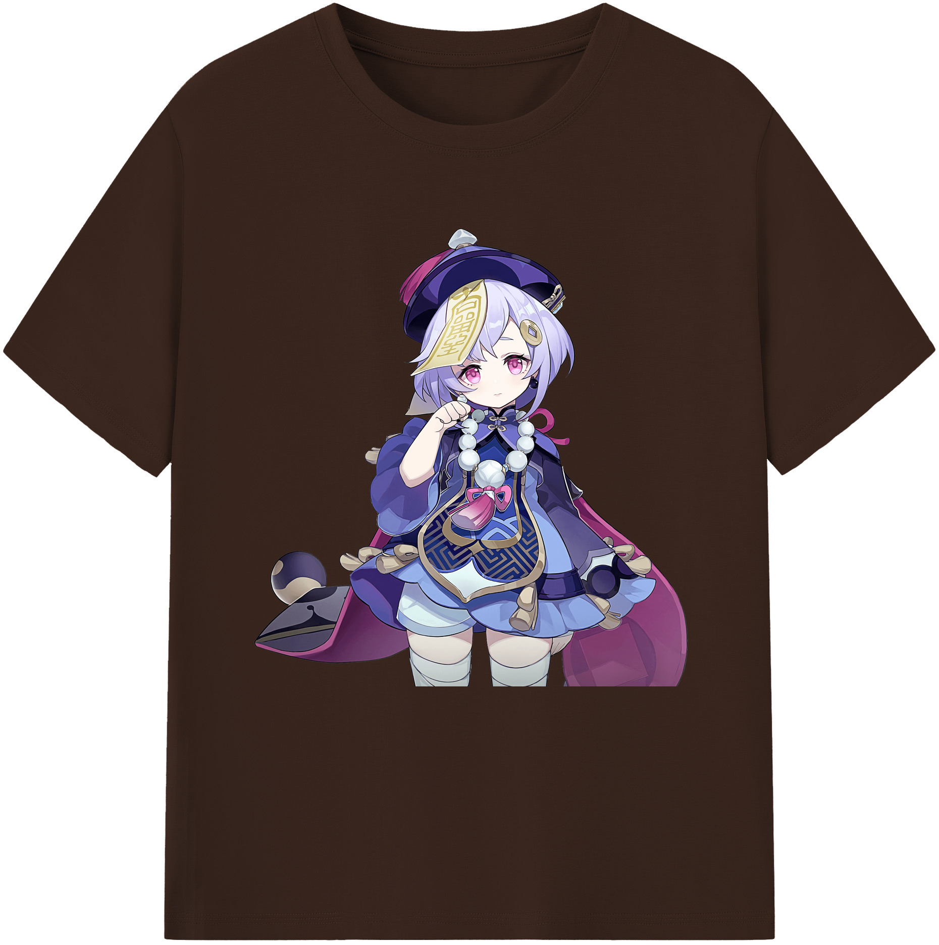 げんし神 七七 なな  genshin Nana 綿100％半袖Tシャツ（フロントプリント）