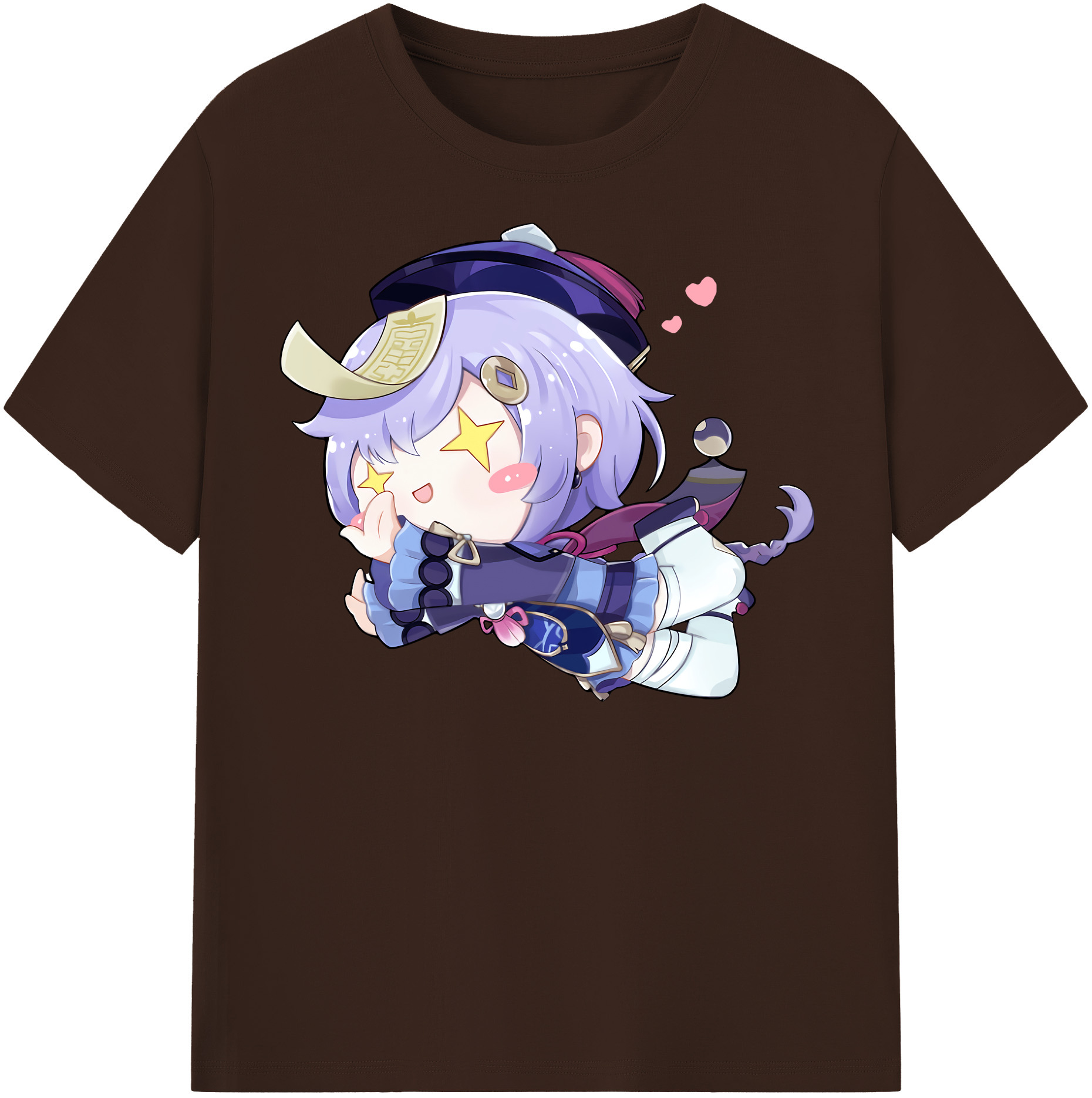 げんし神 七七 なな  genshin Nana 綿100％半袖Tシャツ（フロントプリント）