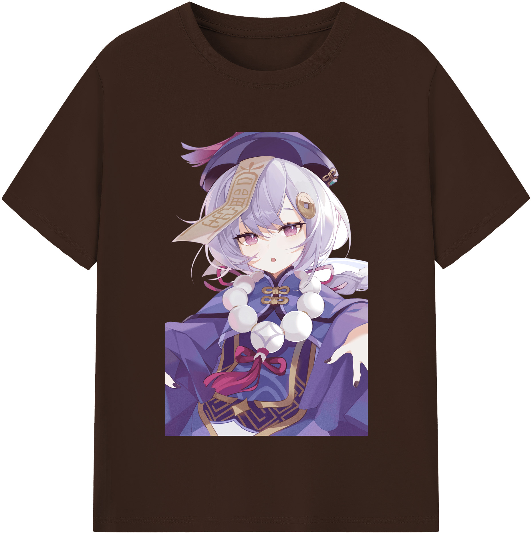 げんし神 七七 なな  genshin Nana 綿100％半袖Tシャツ（フロントプリント）