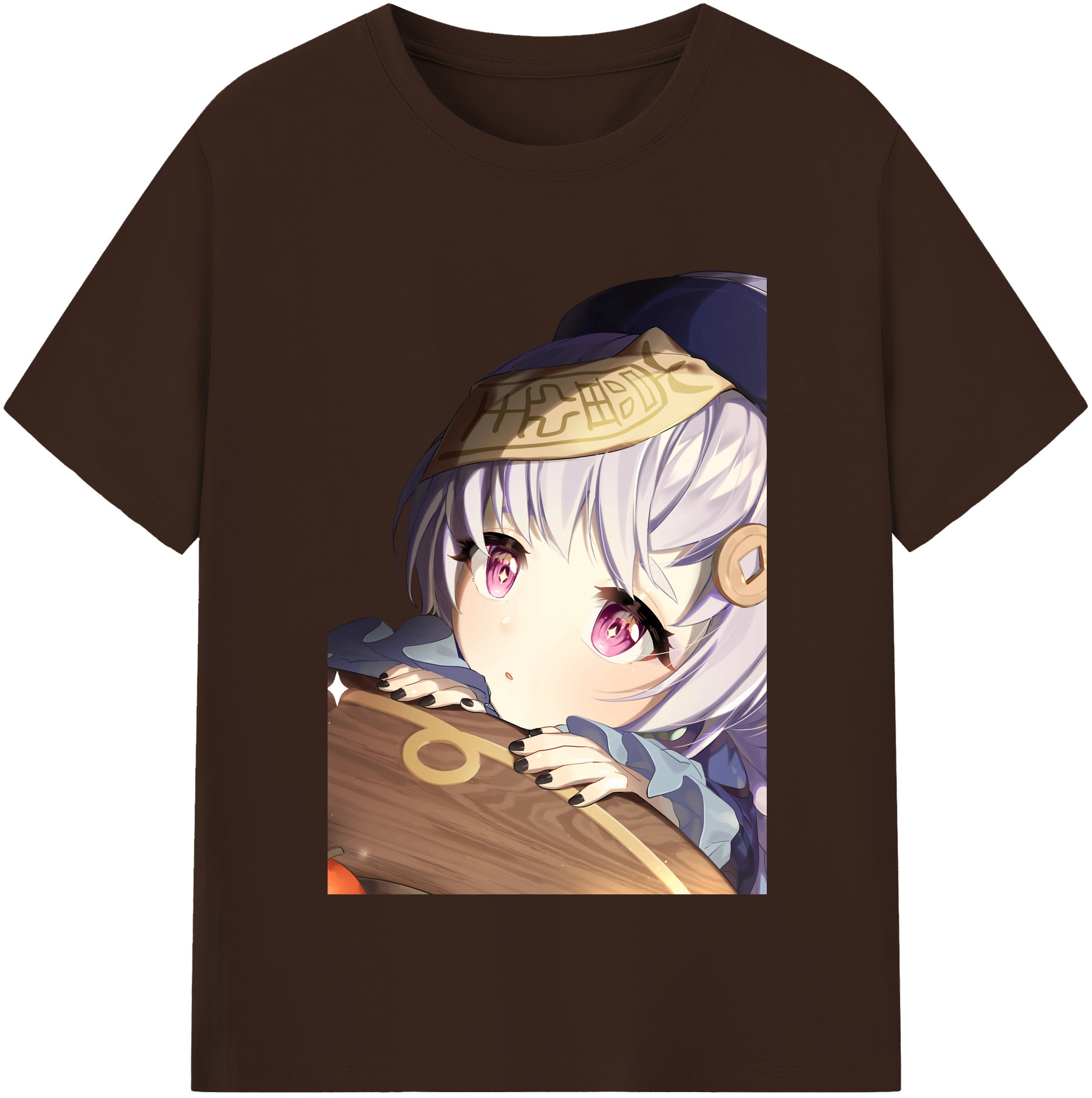 げんし神 七七 なな  genshin Nana 綿100％半袖Tシャツ（フロントプリント）