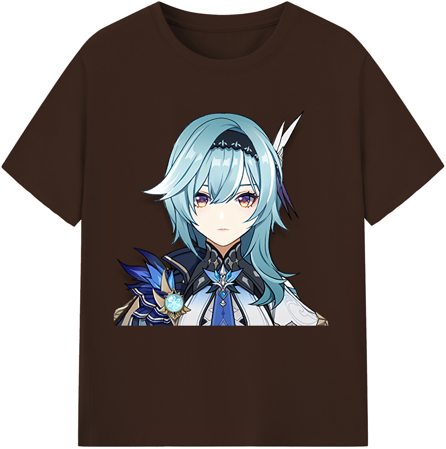 げんし神 优菈 ゆうら genshin Yūra 綿100％半袖Tシャツ（フロントプリント）