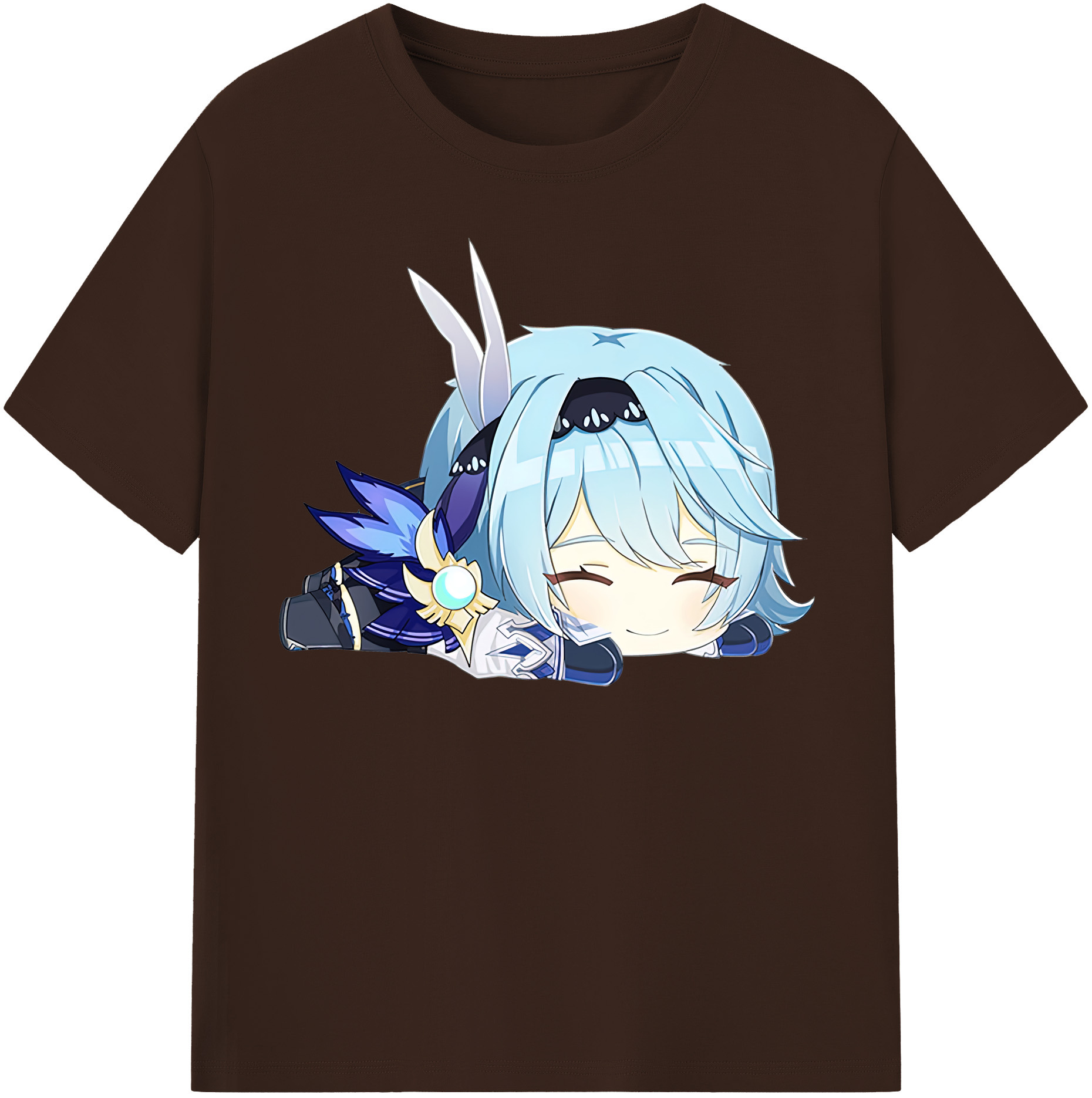 げんし神 优菈 ゆうら genshin Yūra 綿100％半袖Tシャツ（フロントプリント）