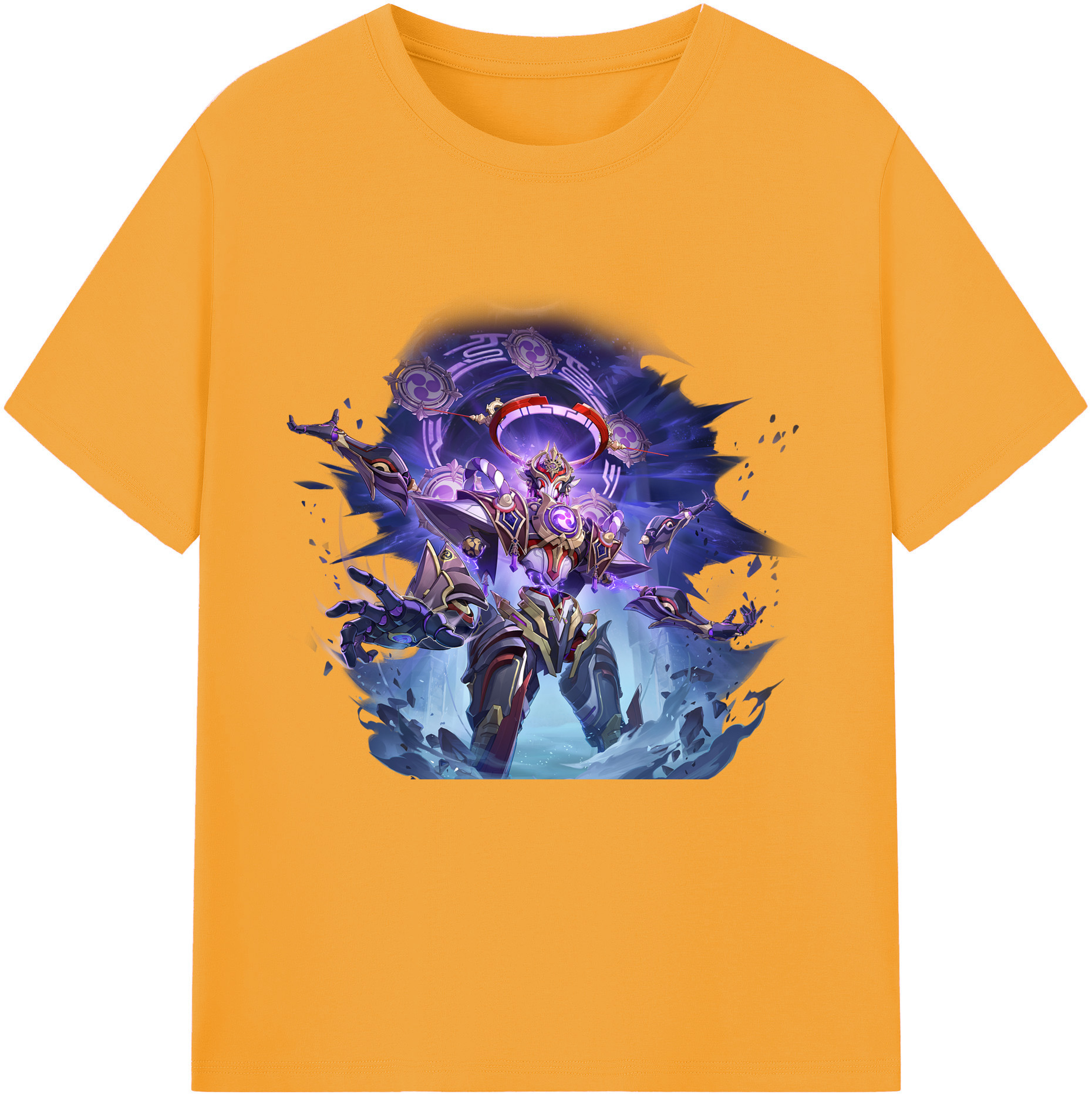 げんし神 さんペい genshin Sanpei 綿100％半袖Tシャツ（フロントプリント）