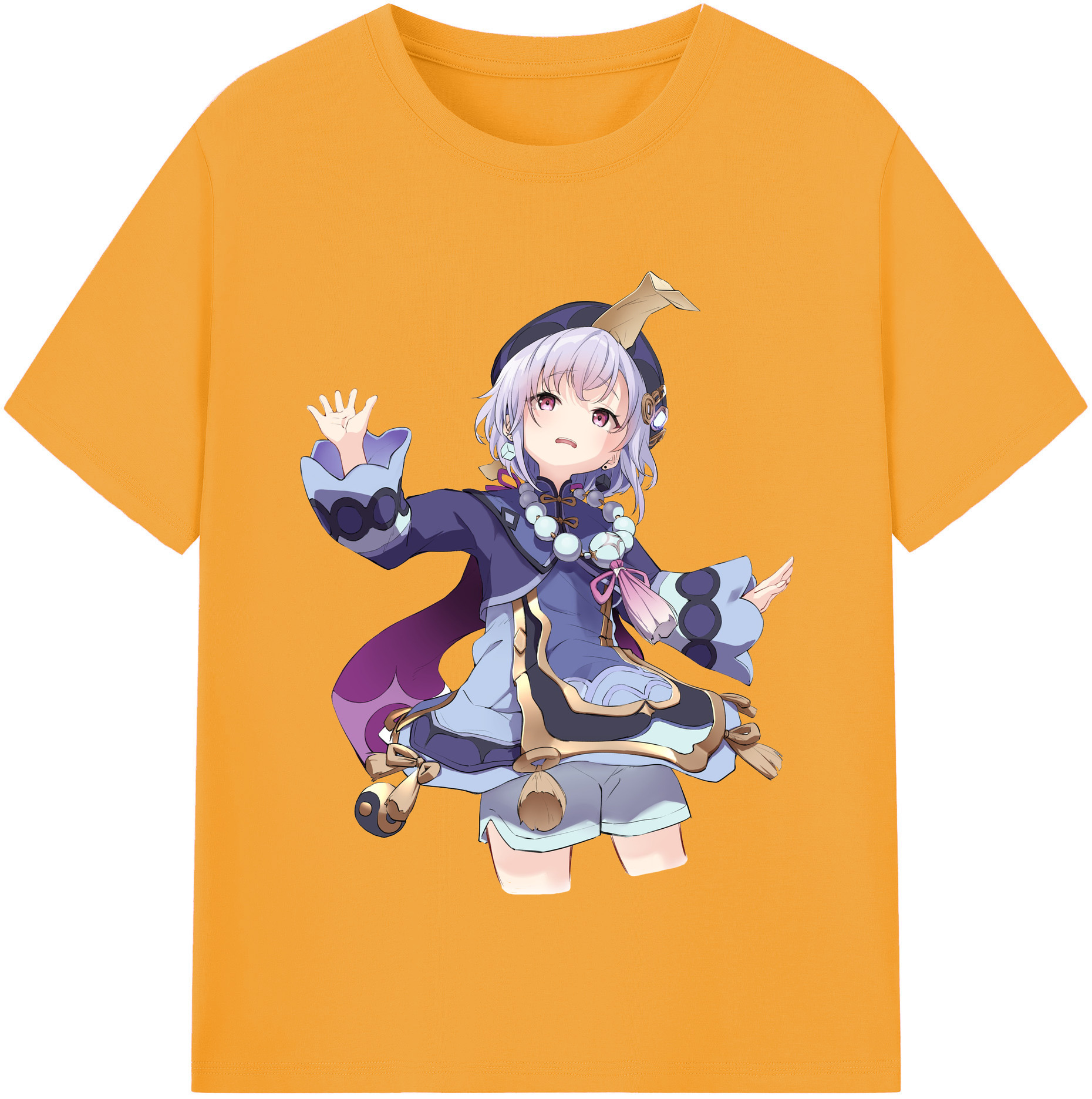 げんし神 七七 なな  genshin Nana 綿100％半袖Tシャツ（フロントプリント）