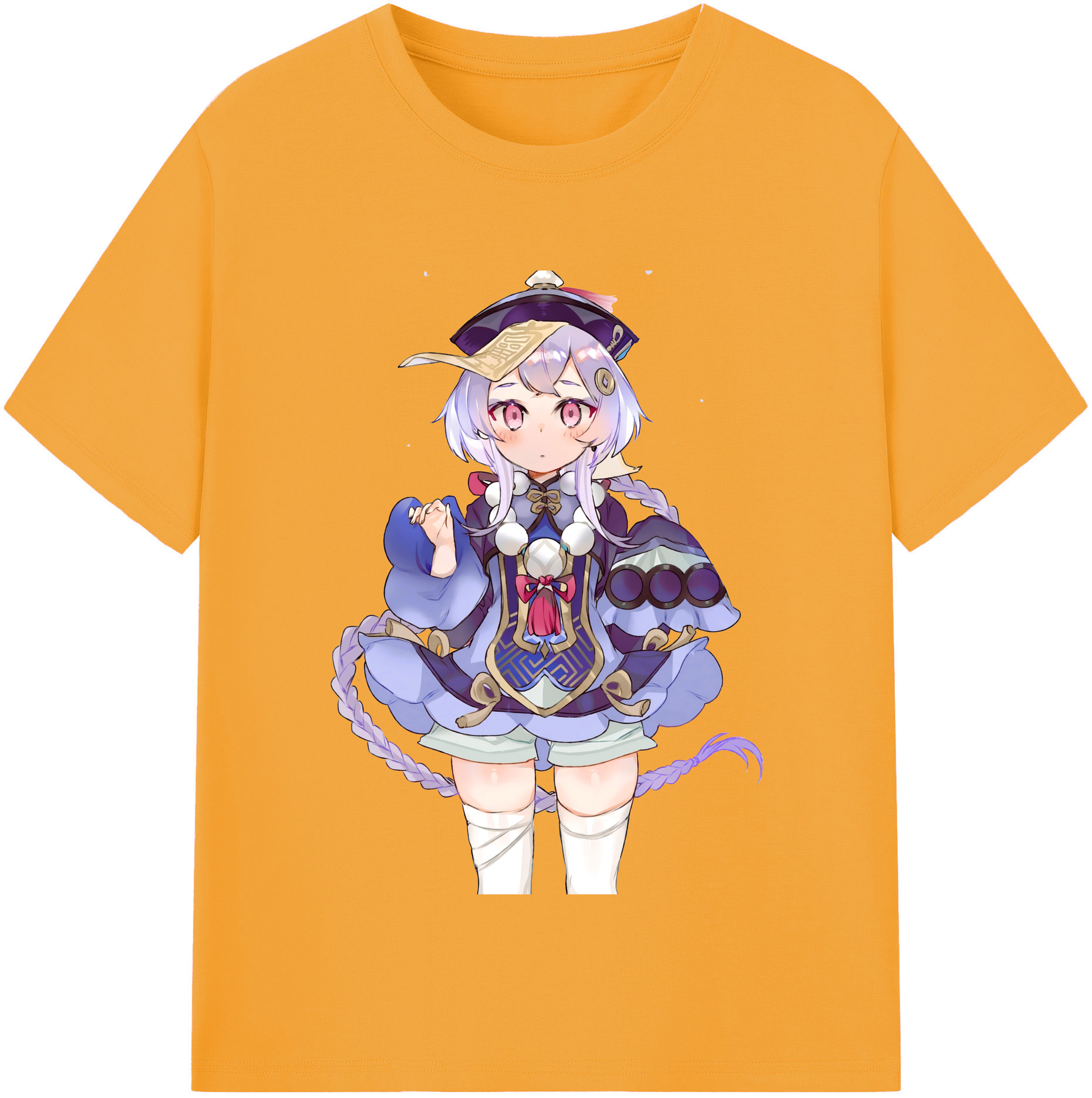 げんし神 七七 なな  genshin Nana 綿100％半袖Tシャツ（フロントプリント）