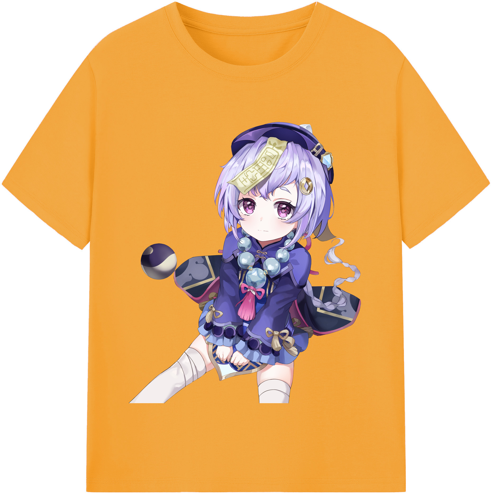げんし神 七七 なな  genshin Nana 綿100％半袖Tシャツ（フロントプリント）