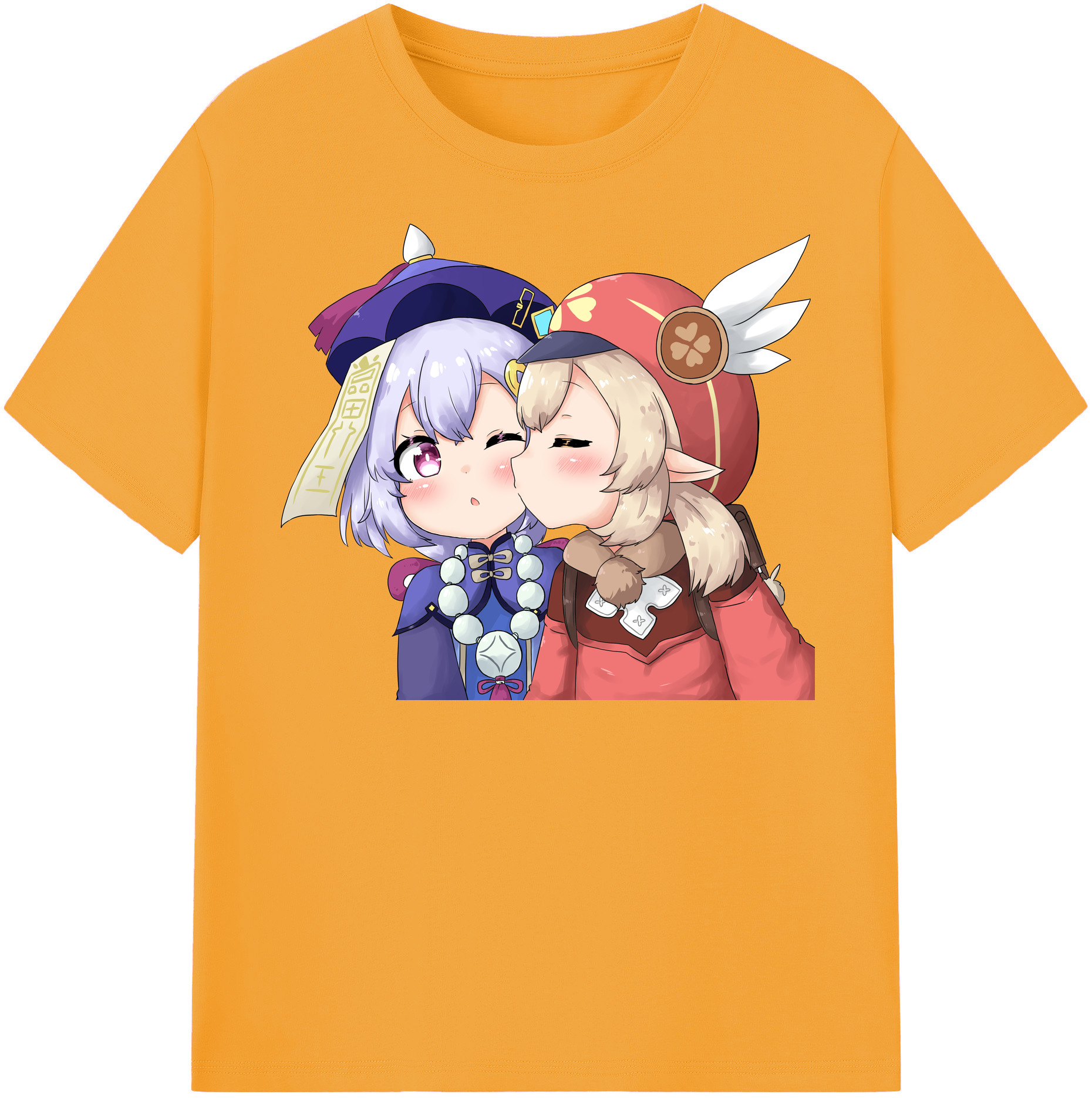 げんし神 七七 なな  genshin Nana 綿100％半袖Tシャツ（フロントプリント）