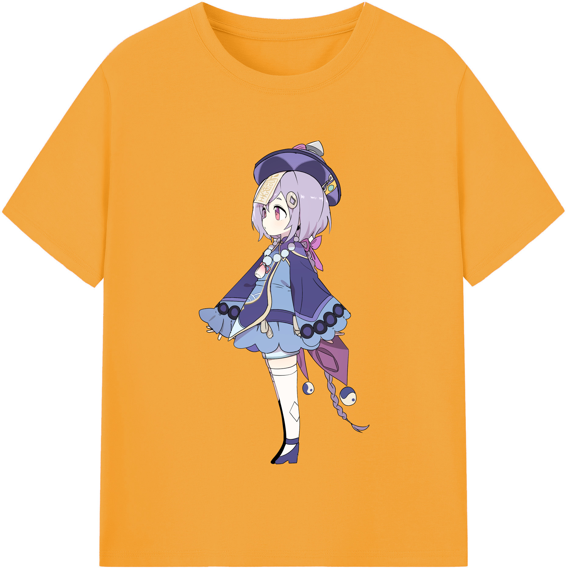 げんし神 七七 なな  genshin Nana 綿100％半袖Tシャツ（フロントプリント）
