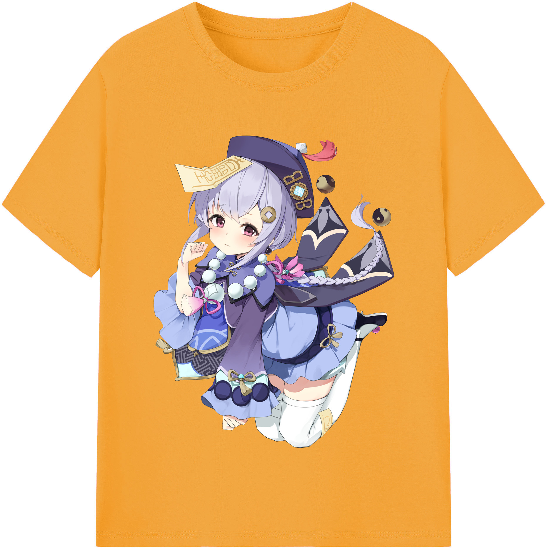 げんし神 七七 なな  genshin Nana 綿100％半袖Tシャツ（フロントプリント）