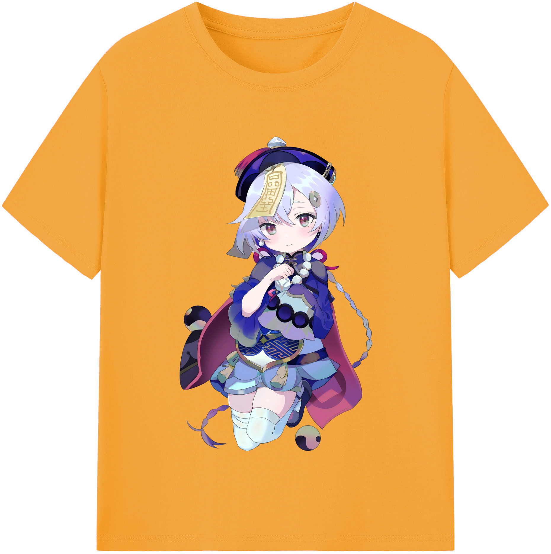 げんし神 七七 なな  genshin Nana 綿100％半袖Tシャツ（フロントプリント）