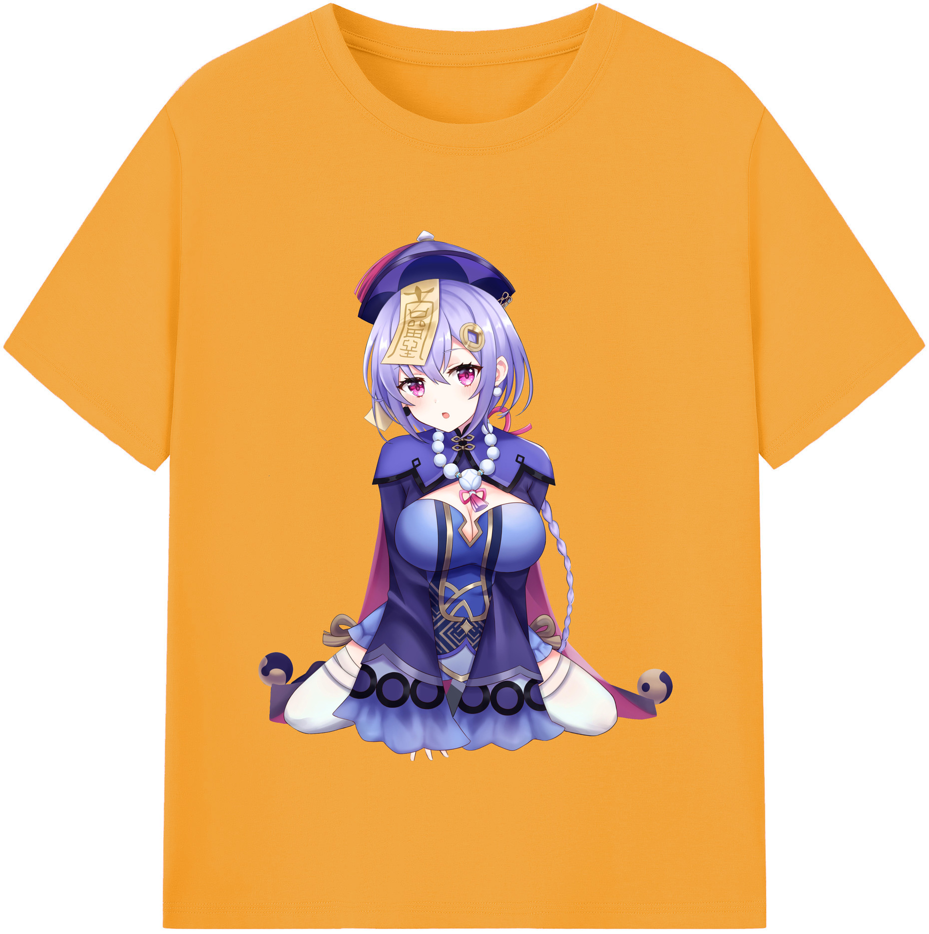 げんし神 七七 なな  genshin Nana 綿100％半袖Tシャツ（フロントプリント）