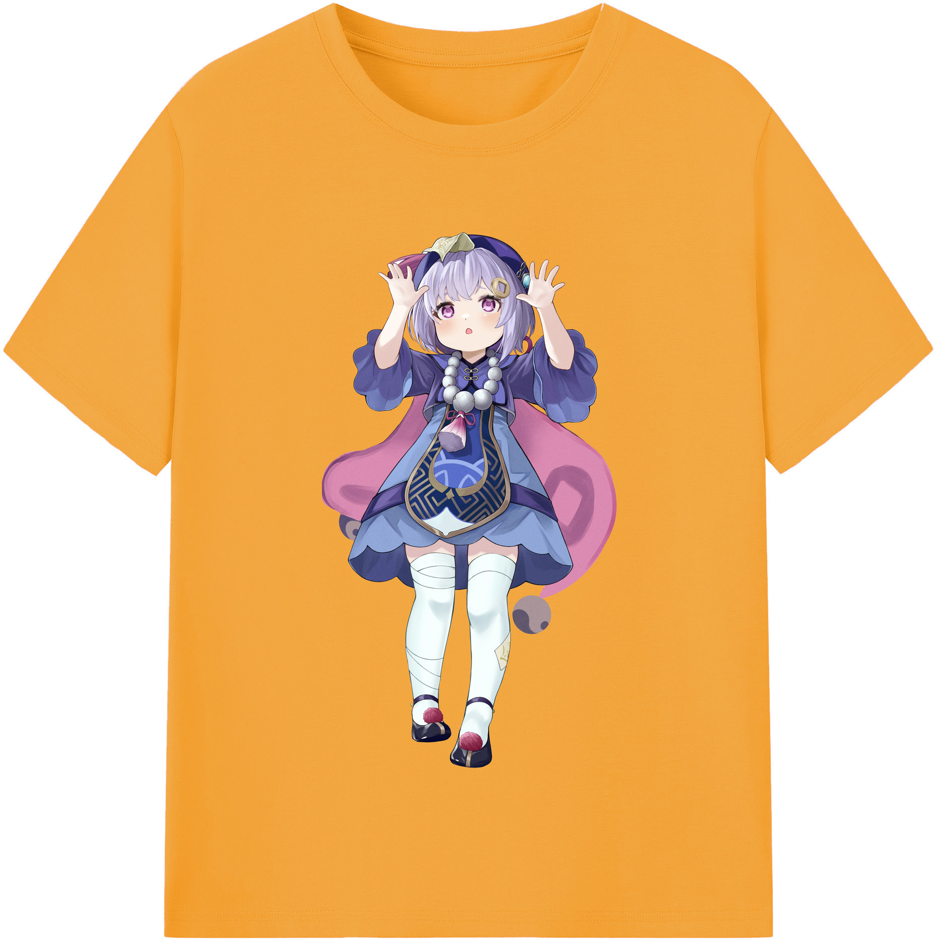 げんし神 七七 なな  genshin Nana 綿100％半袖Tシャツ（フロントプリント）