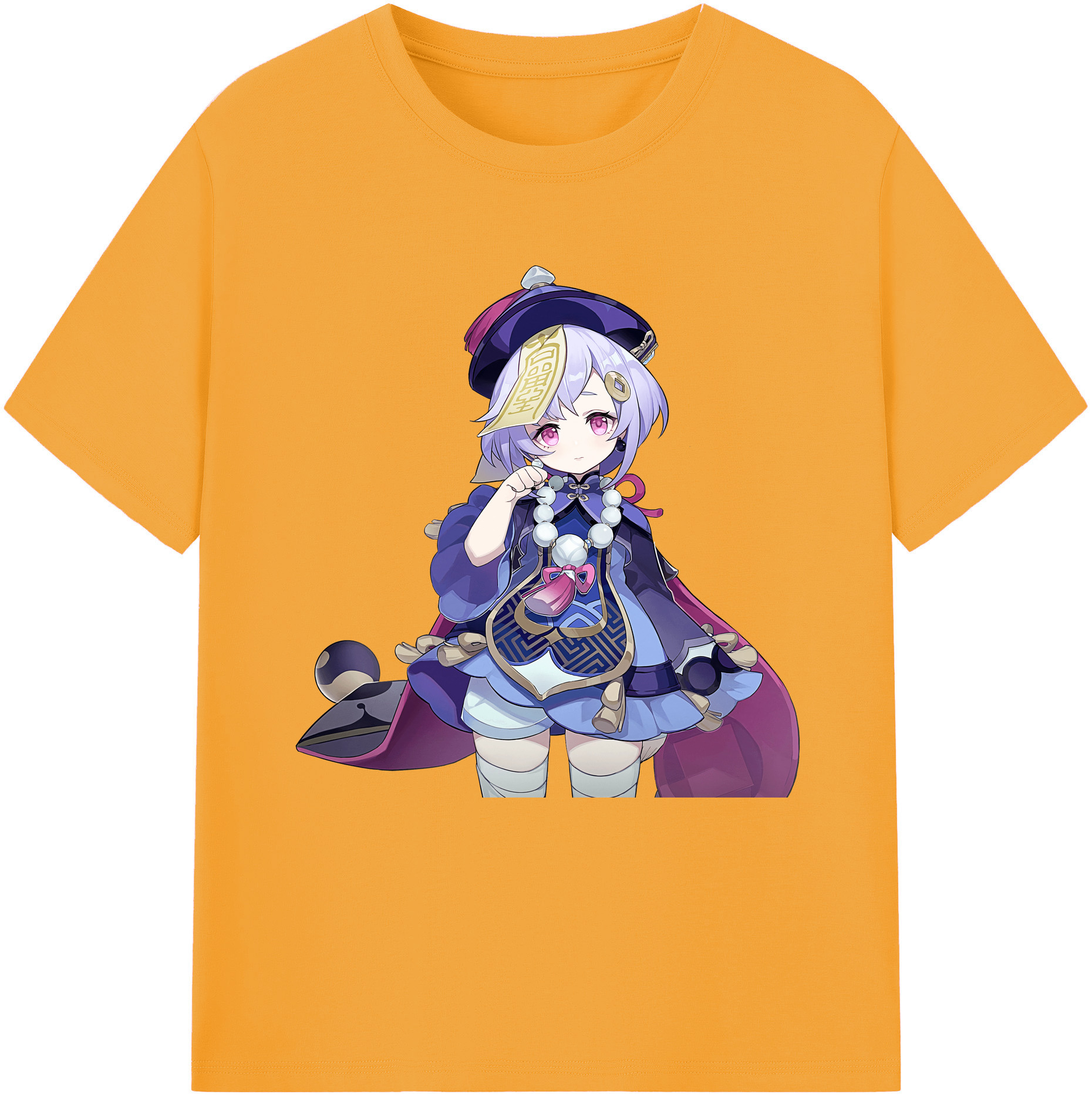 げんし神 七七 なな  genshin Nana 綿100％半袖Tシャツ（フロントプリント）