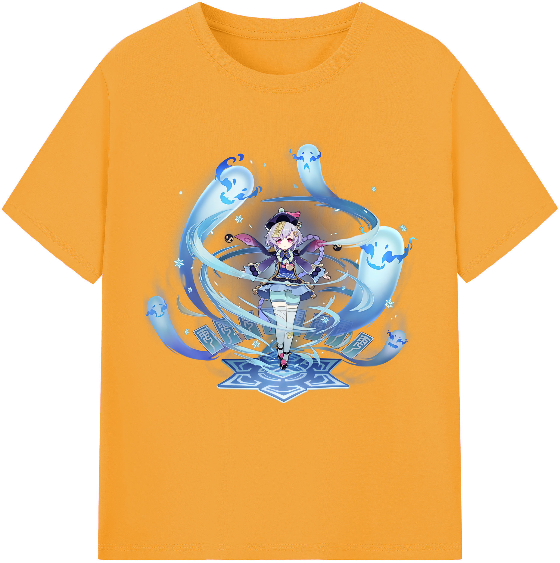 げんし神 七七 なな  genshin Nana 綿100％半袖Tシャツ（フロントプリント）