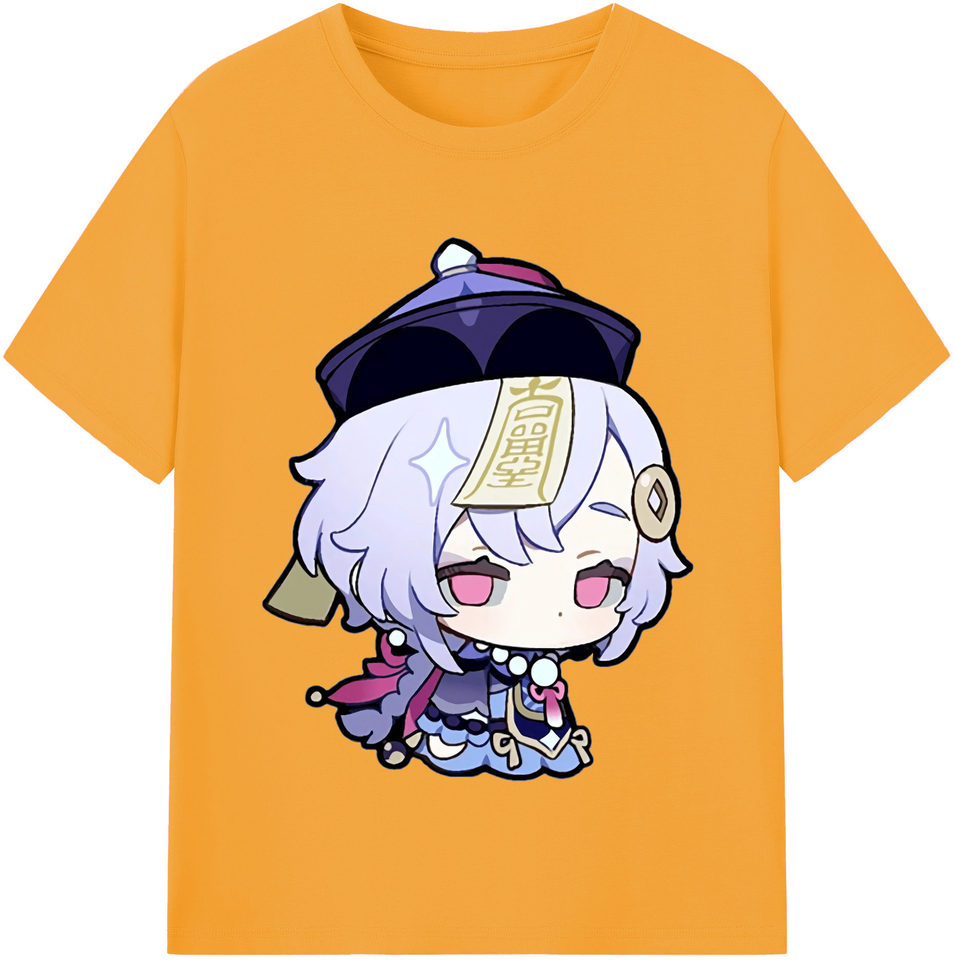 げんし神 七七 なな  genshin Nana 綿100％半袖Tシャツ（フロントプリント）