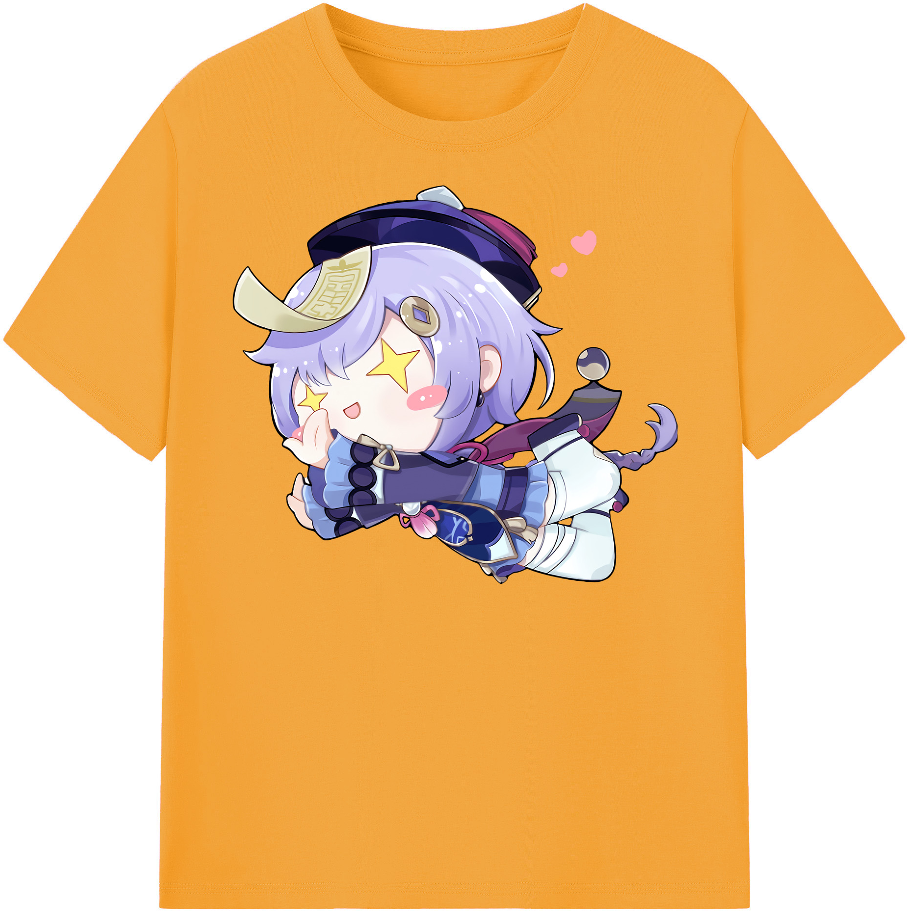 げんし神 七七 なな  genshin Nana 綿100％半袖Tシャツ（フロントプリント）