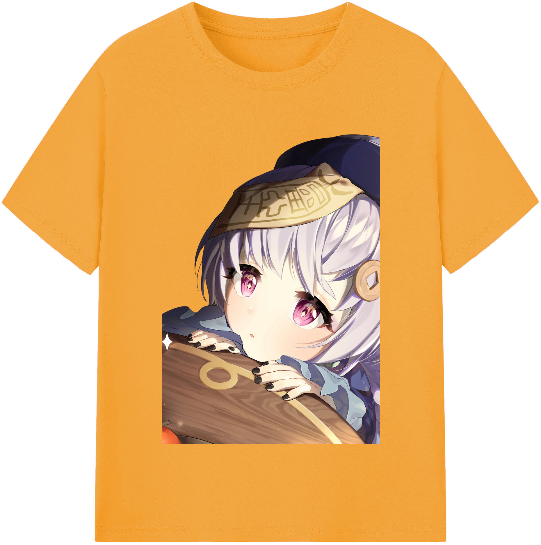 げんし神 七七 なな  genshin Nana 綿100％半袖Tシャツ（フロントプリント）