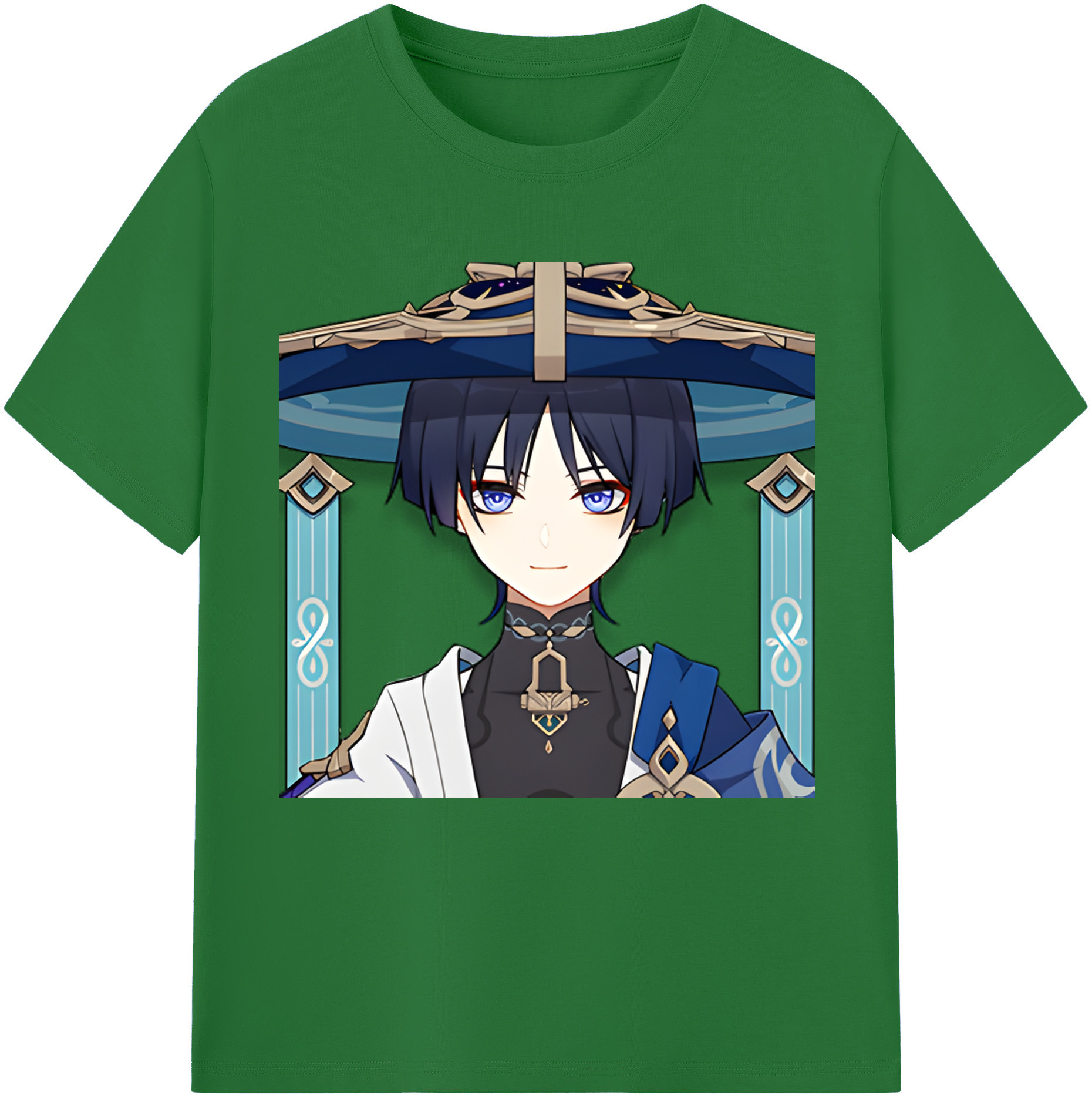 げんし神 さんペい genshin Sanpei 綿100％半袖Tシャツ（フロントプリント）