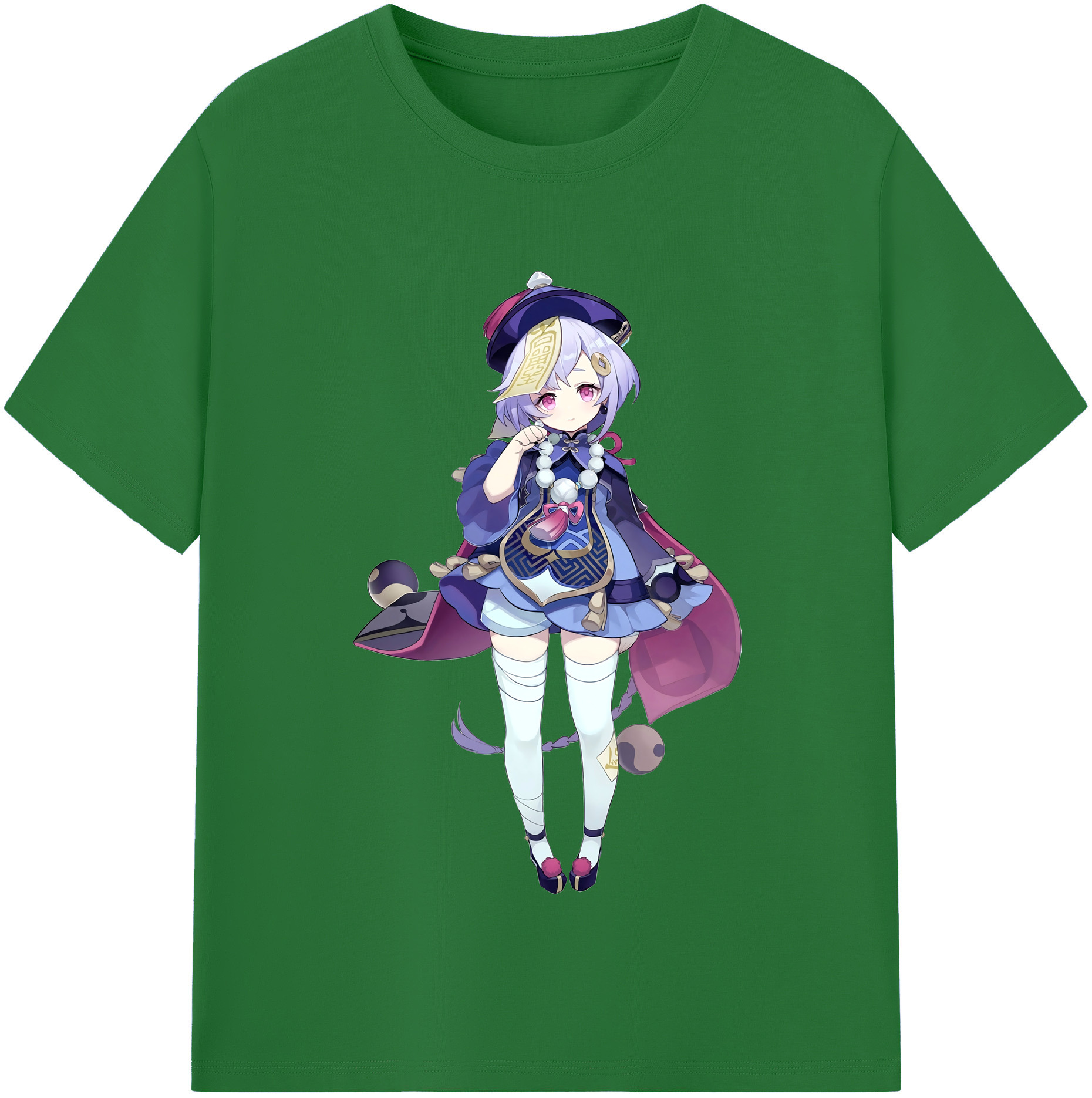げんし神 七七 なな  genshin Nana 綿100％半袖Tシャツ（フロントプリント）