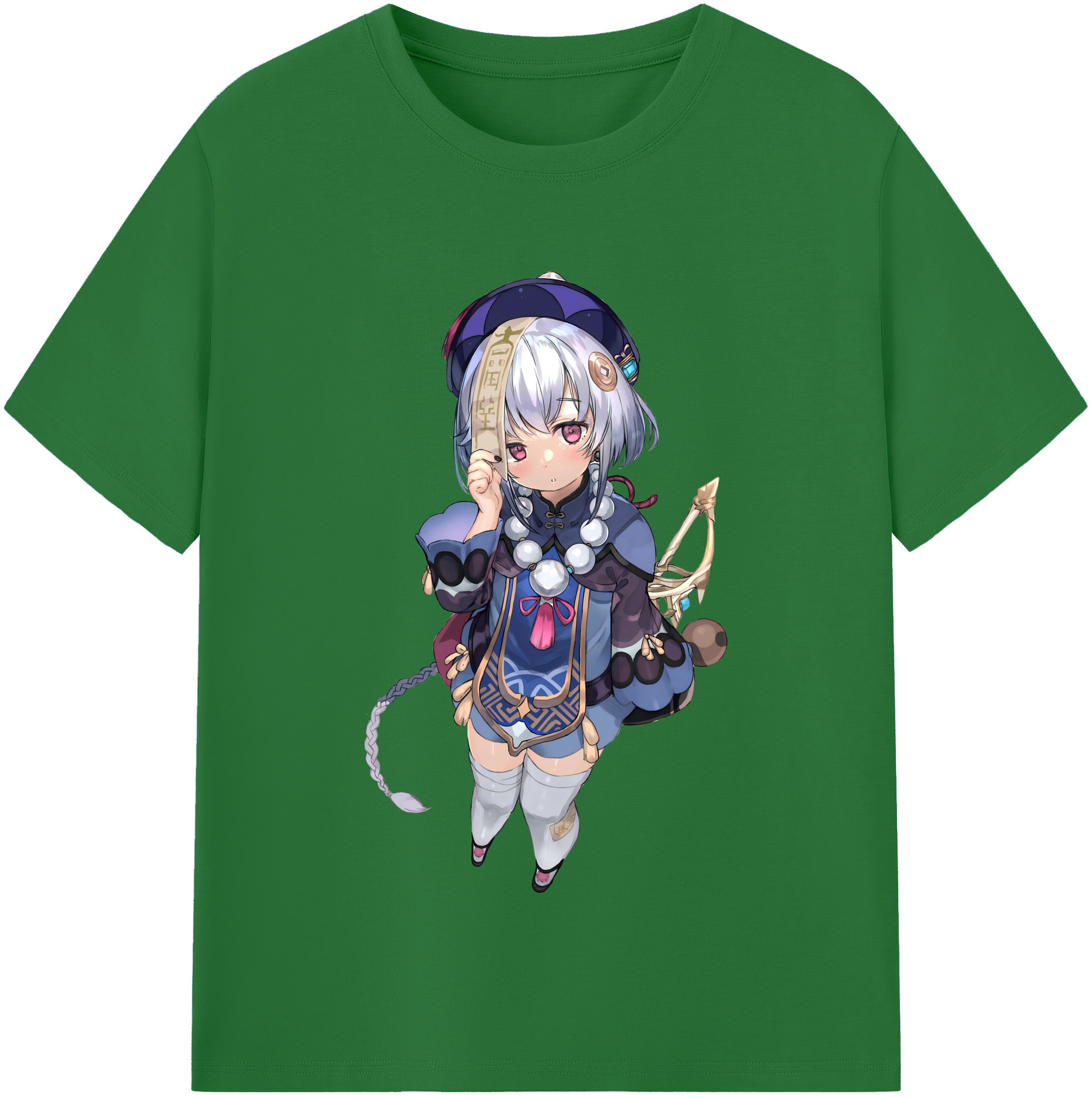 げんし神 七七 なな  genshin Nana 綿100％半袖Tシャツ（フロントプリント）