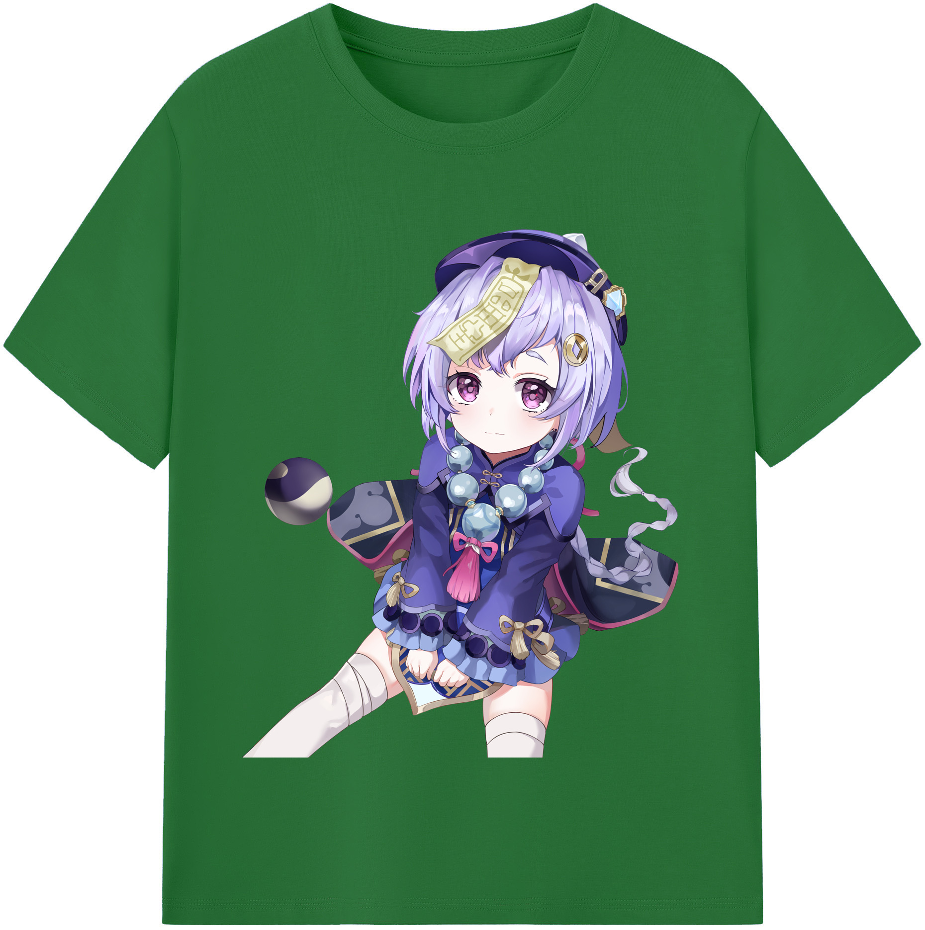 げんし神 七七 なな  genshin Nana 綿100％半袖Tシャツ（フロントプリント）