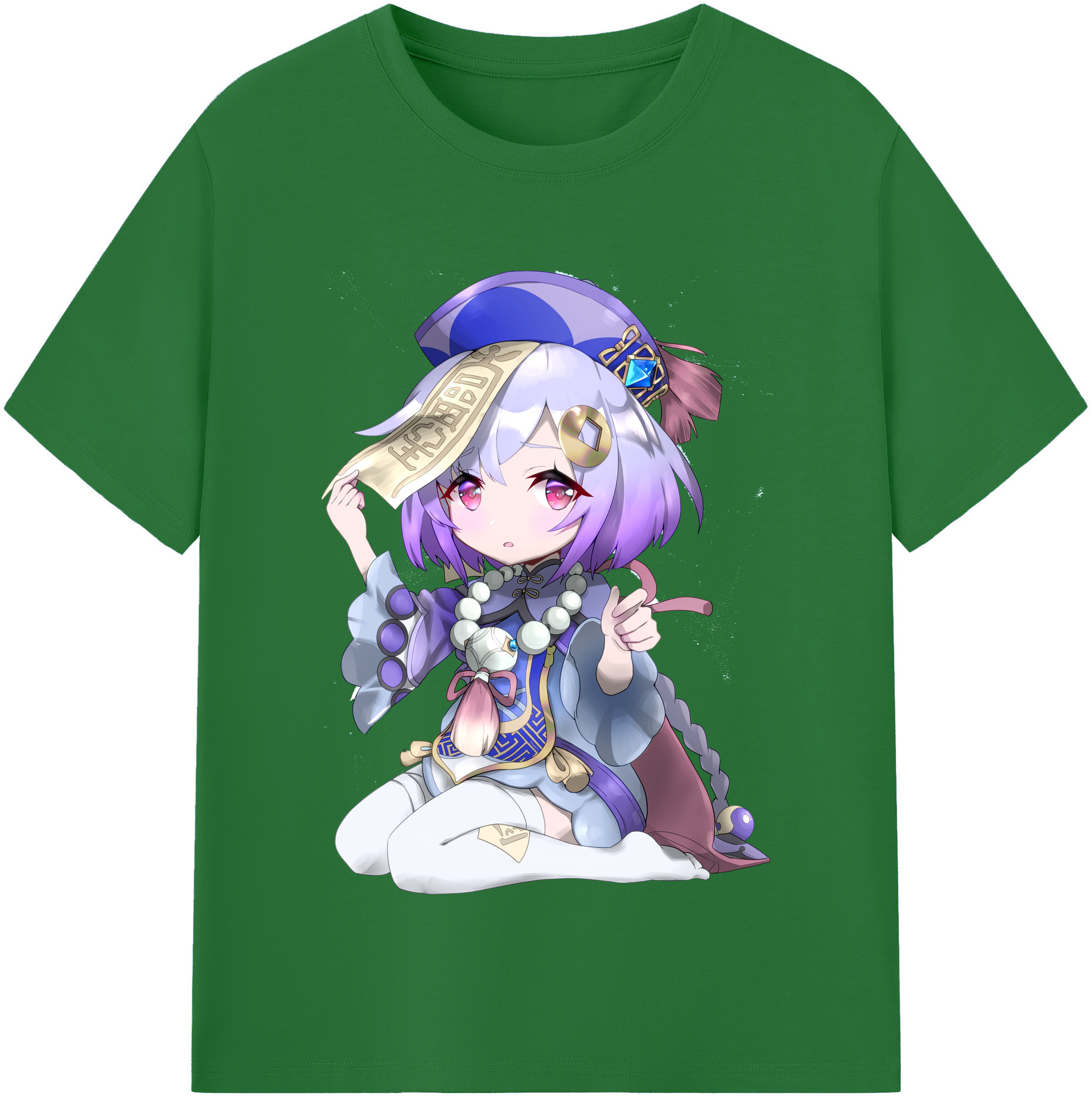 げんし神 七七 なな  genshin Nana 綿100％半袖Tシャツ（フロントプリント）