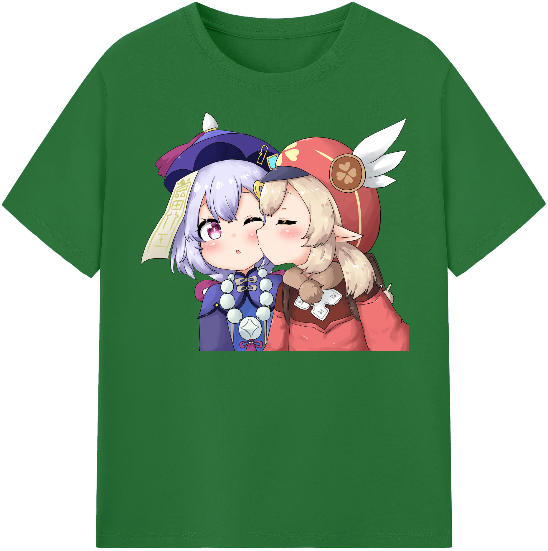 げんし神 七七 なな  genshin Nana 綿100％半袖Tシャツ（フロントプリント）