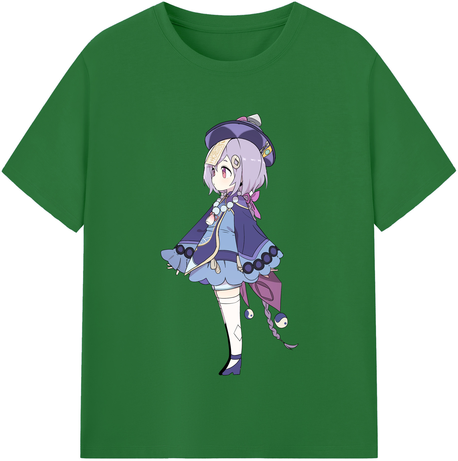 げんし神 七七 なな  genshin Nana 綿100％半袖Tシャツ（フロントプリント）