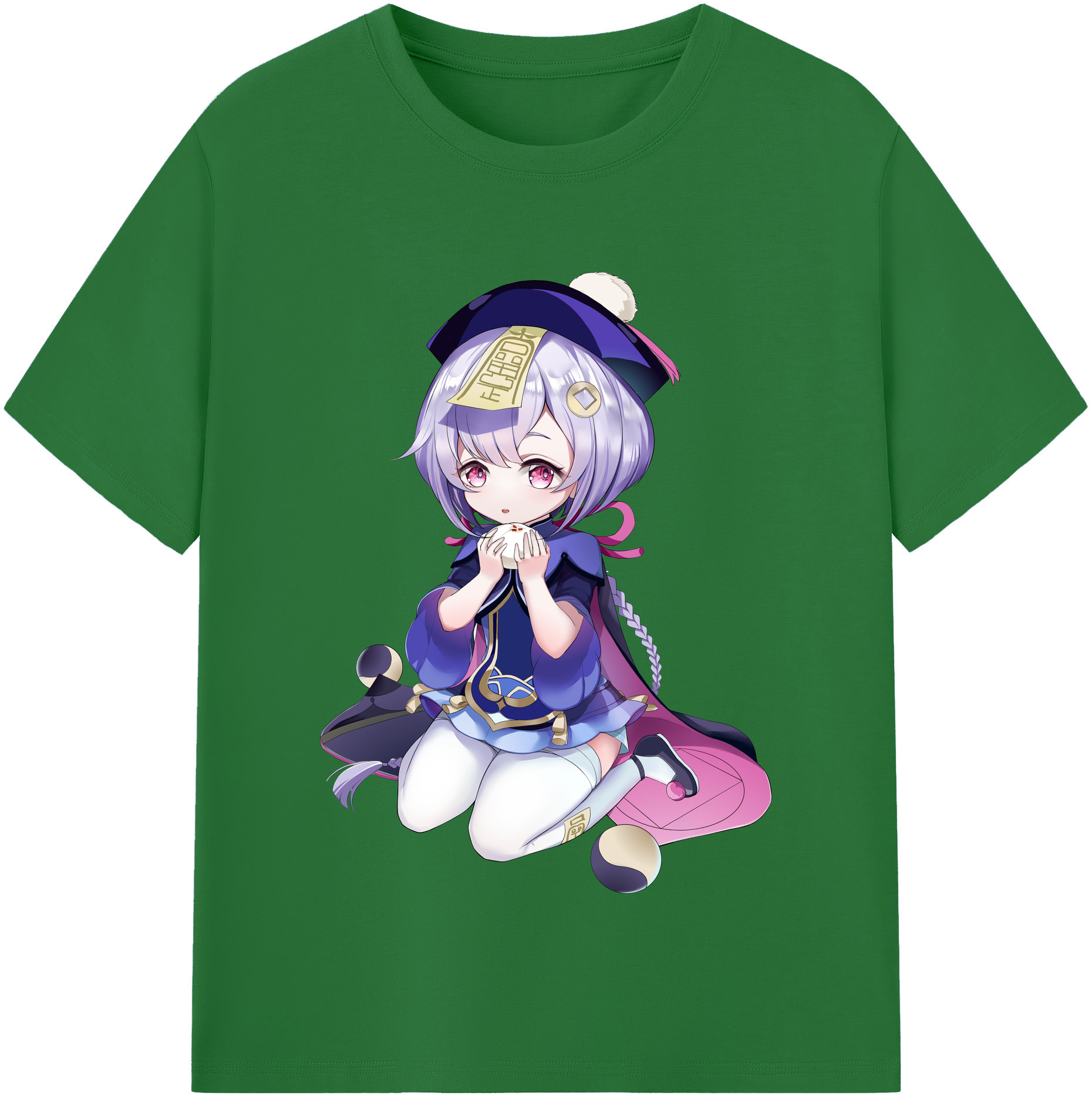 げんし神 七七 なな  genshin Nana 綿100％半袖Tシャツ（フロントプリント）