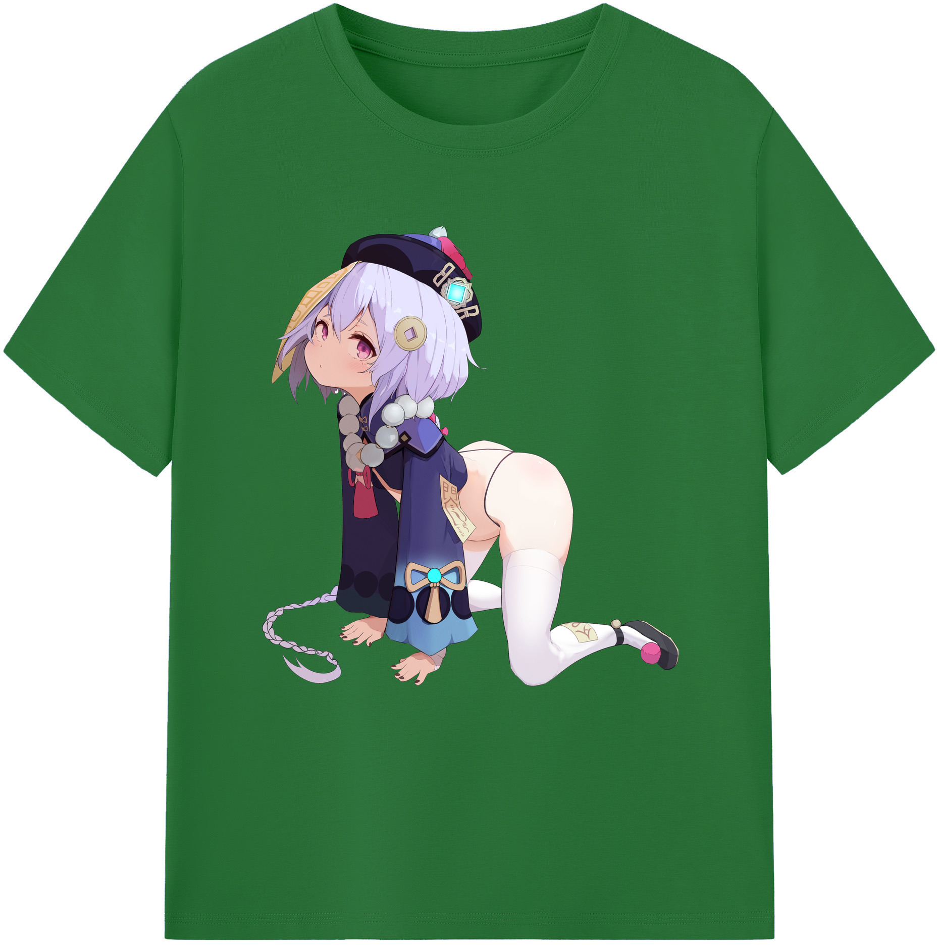 げんし神 七七 なな  genshin Nana 綿100％半袖Tシャツ（フロントプリント）