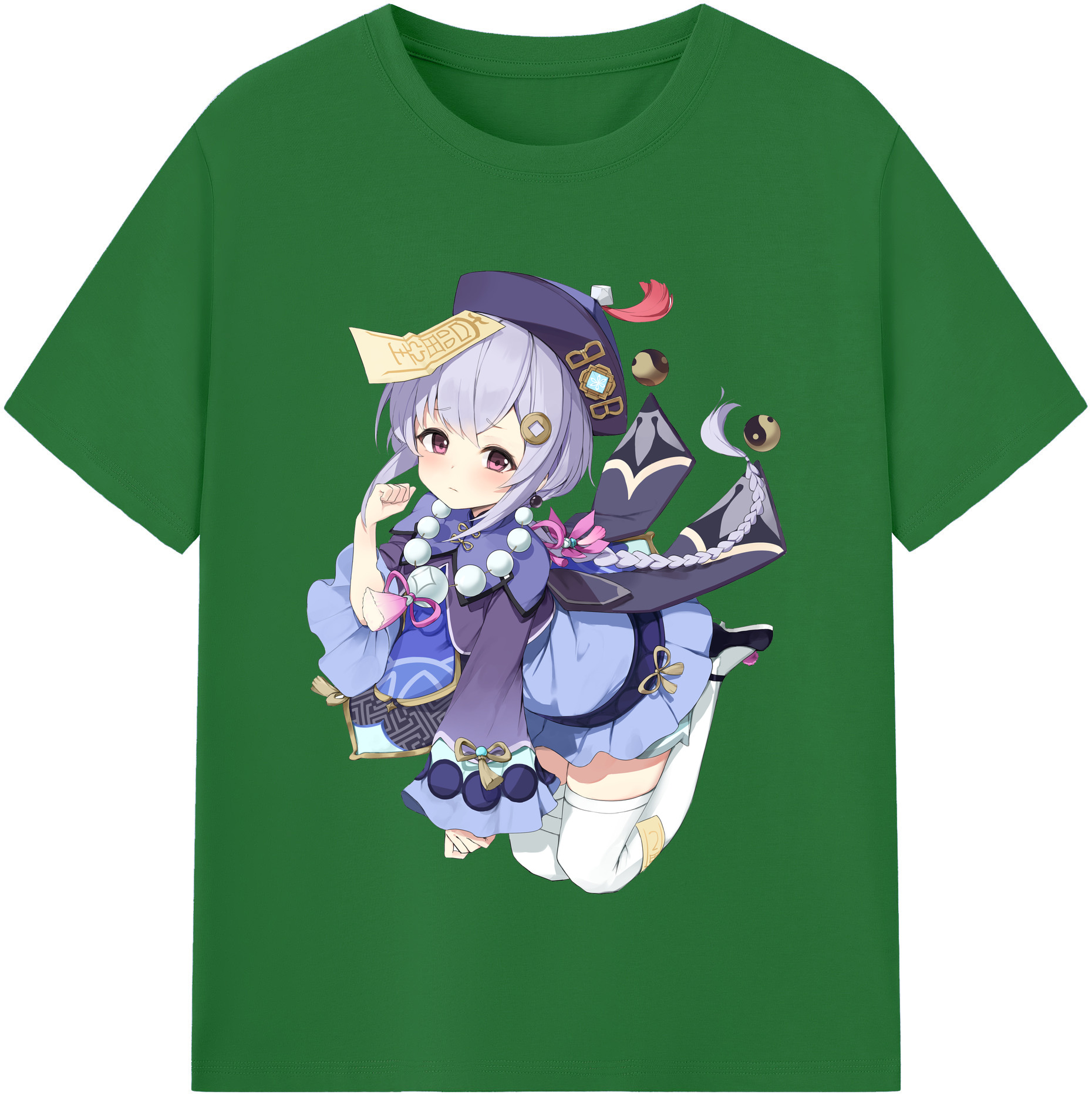 げんし神 七七 なな  genshin Nana 綿100％半袖Tシャツ（フロントプリント）