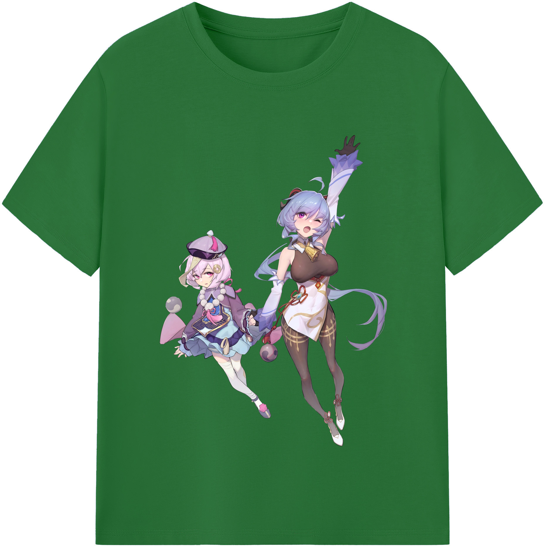 げんし神 七七 なな  genshin Nana 綿100％半袖Tシャツ（フロントプリント）