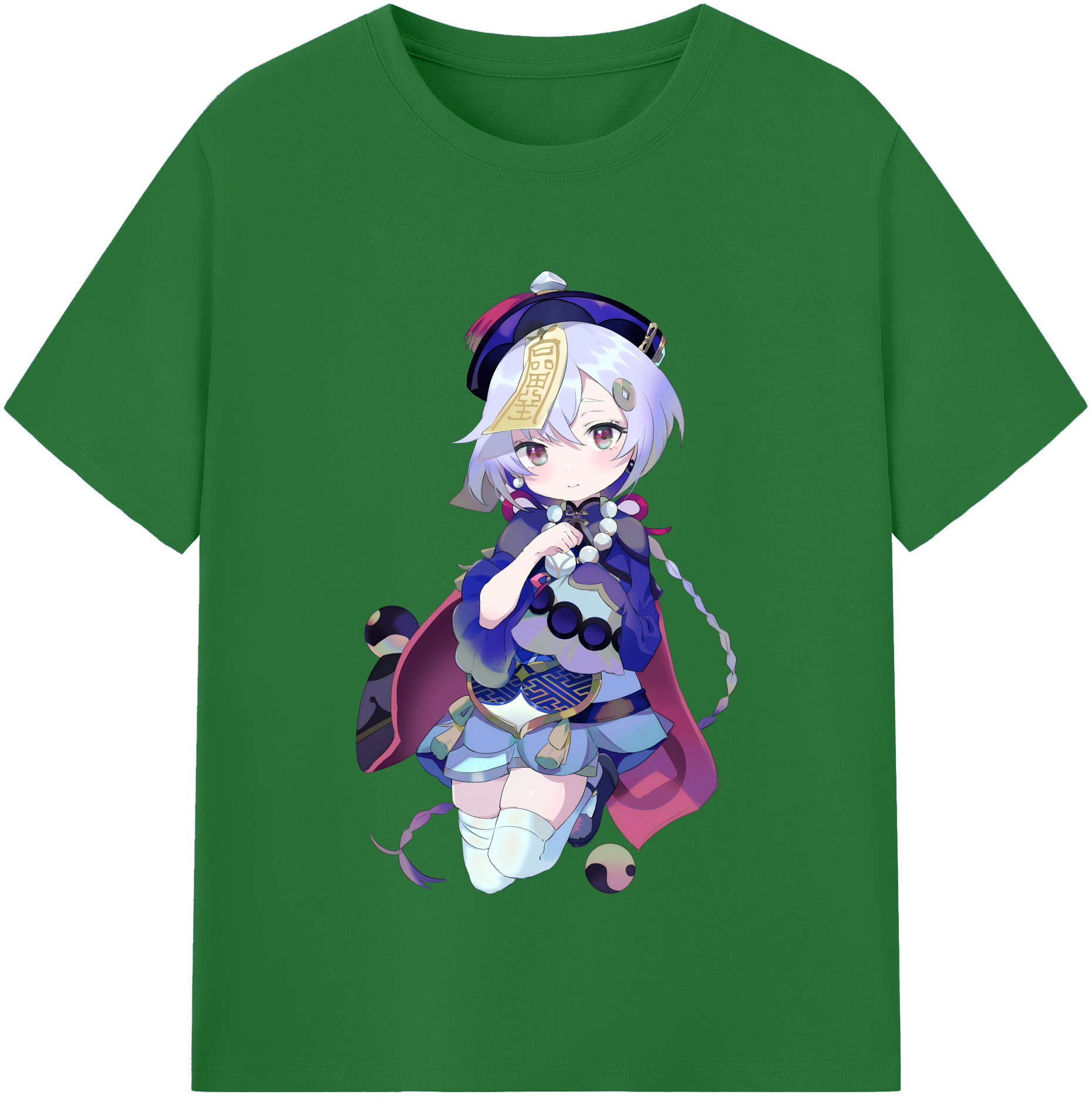 げんし神 七七 なな  genshin Nana 綿100％半袖Tシャツ（フロントプリント）