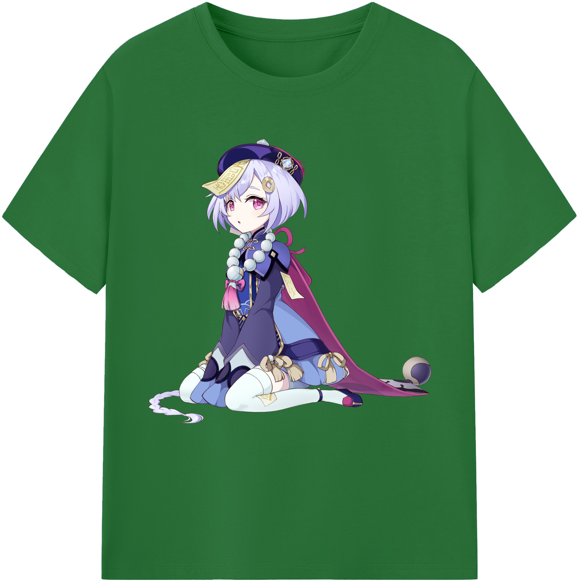 げんし神 七七 なな  genshin Nana 綿100％半袖Tシャツ（フロントプリント）