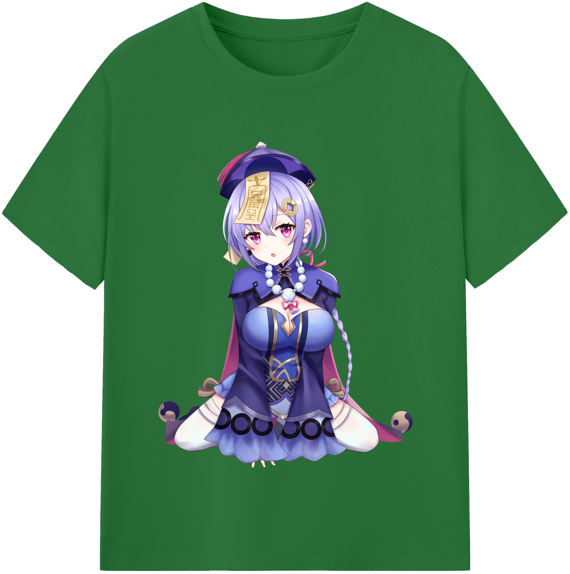 げんし神 七七 なな  genshin Nana 綿100％半袖Tシャツ（フロントプリント）