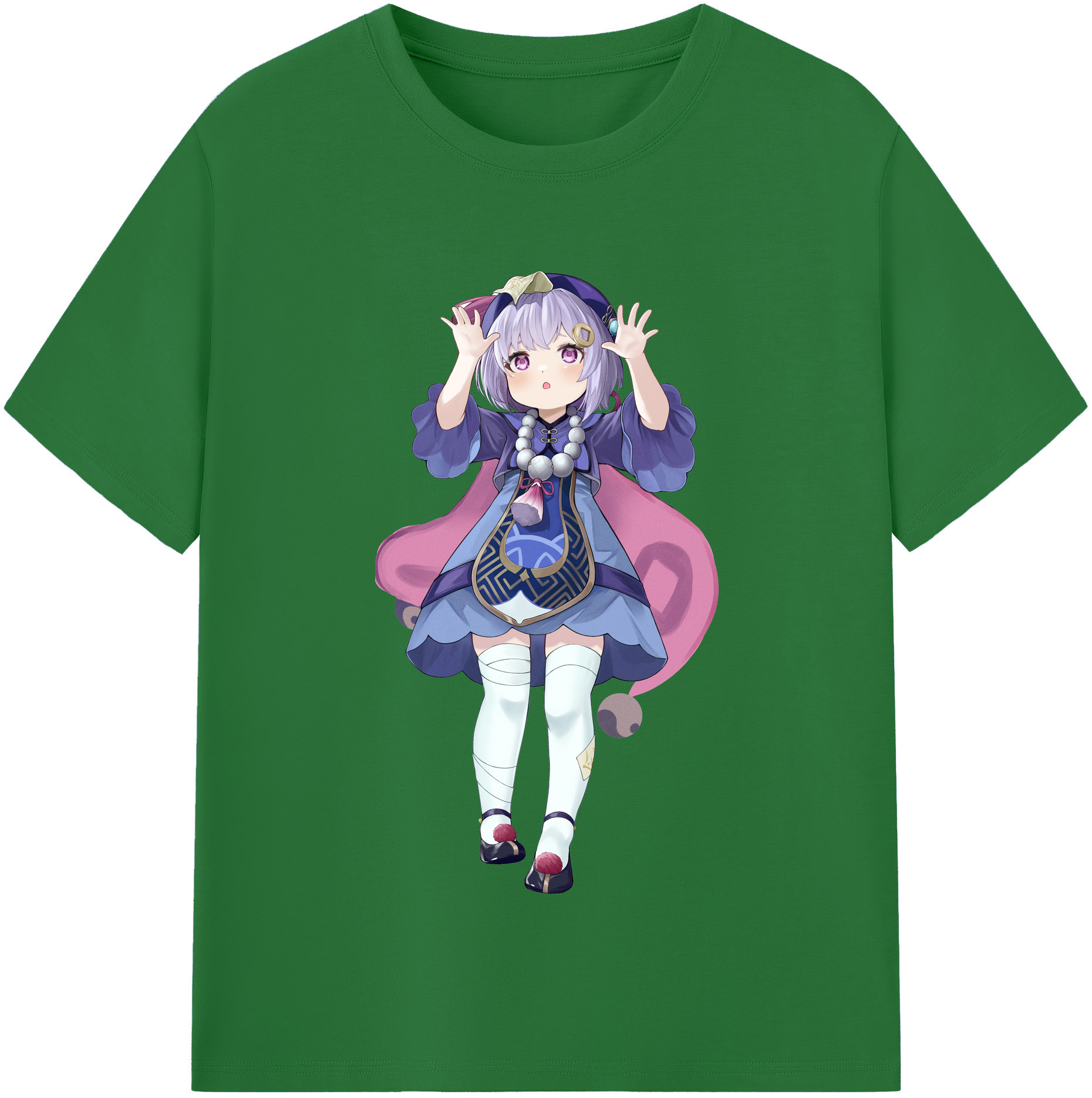 げんし神 七七 なな  genshin Nana 綿100％半袖Tシャツ（フロントプリント）