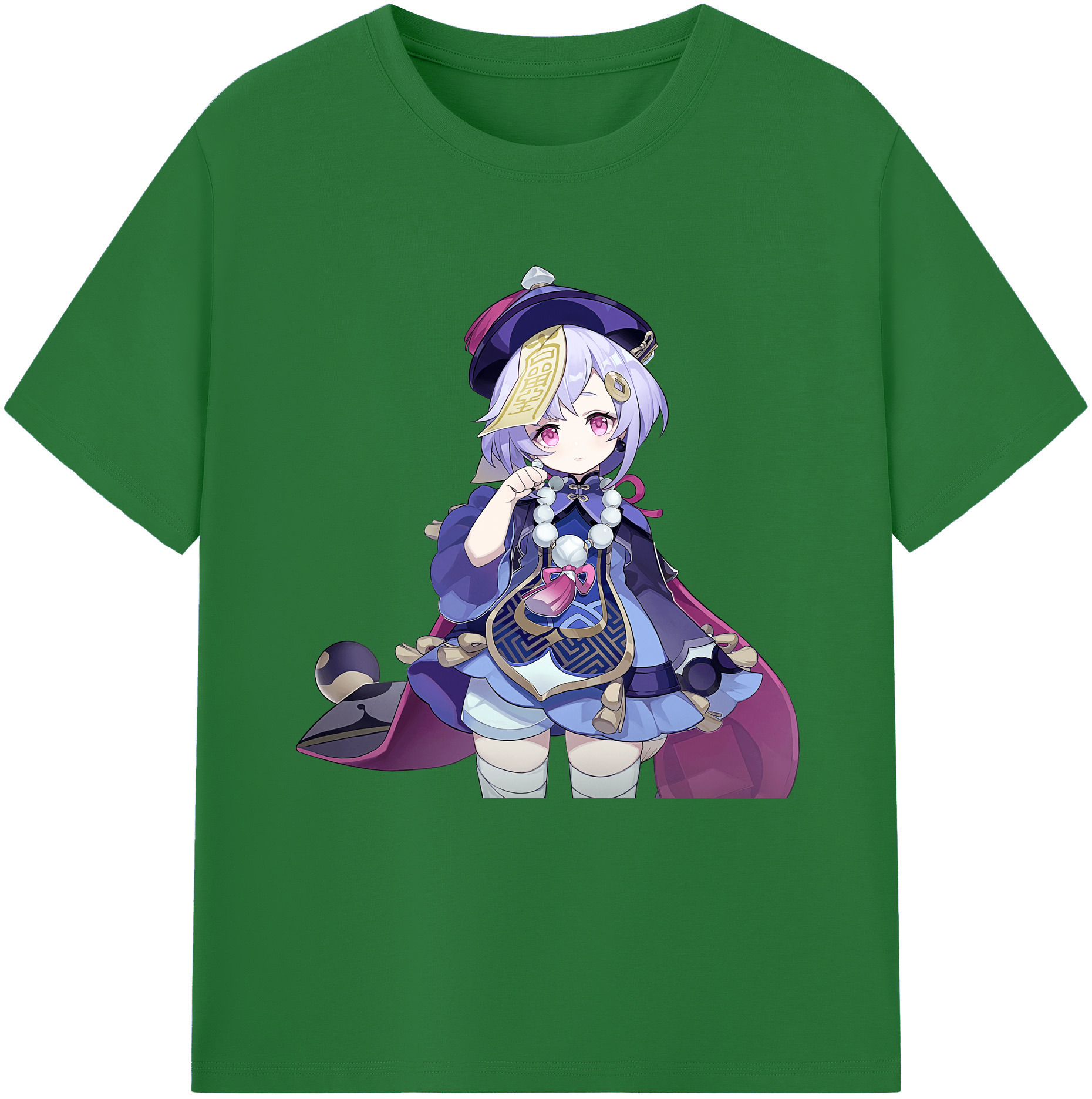 げんし神 七七 なな  genshin Nana 綿100％半袖Tシャツ（フロントプリント）