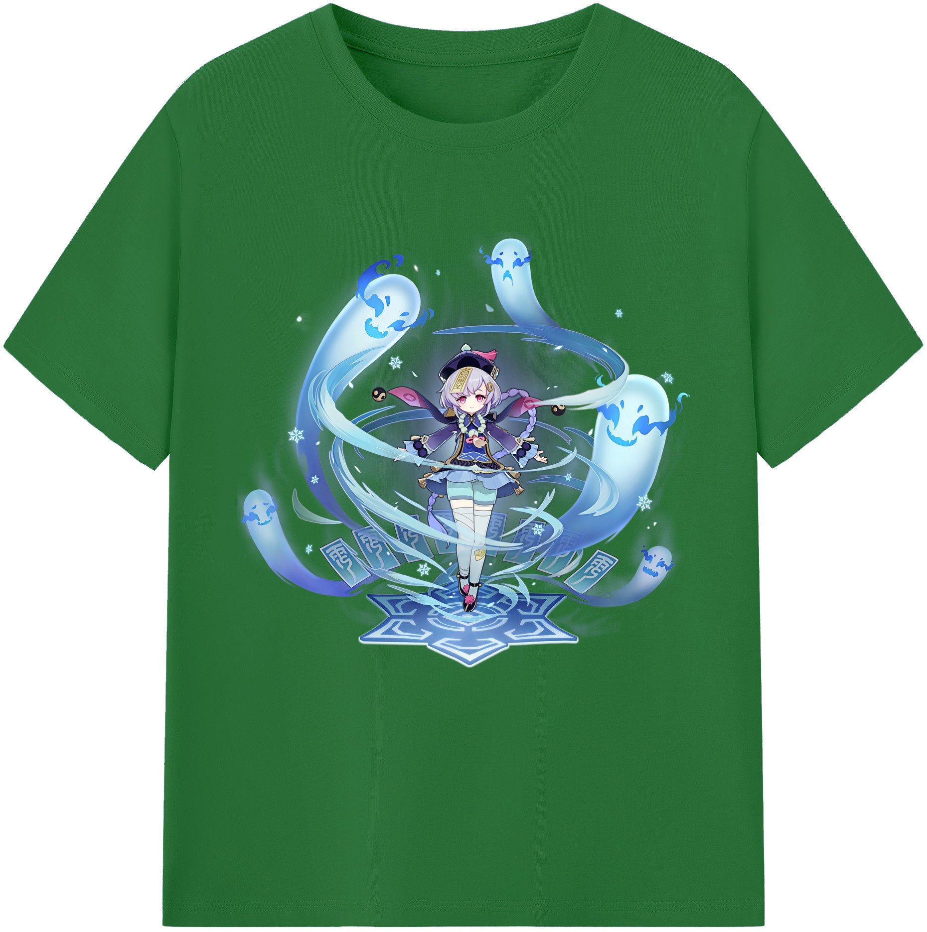 げんし神 七七 なな  genshin Nana 綿100％半袖Tシャツ（フロントプリント）