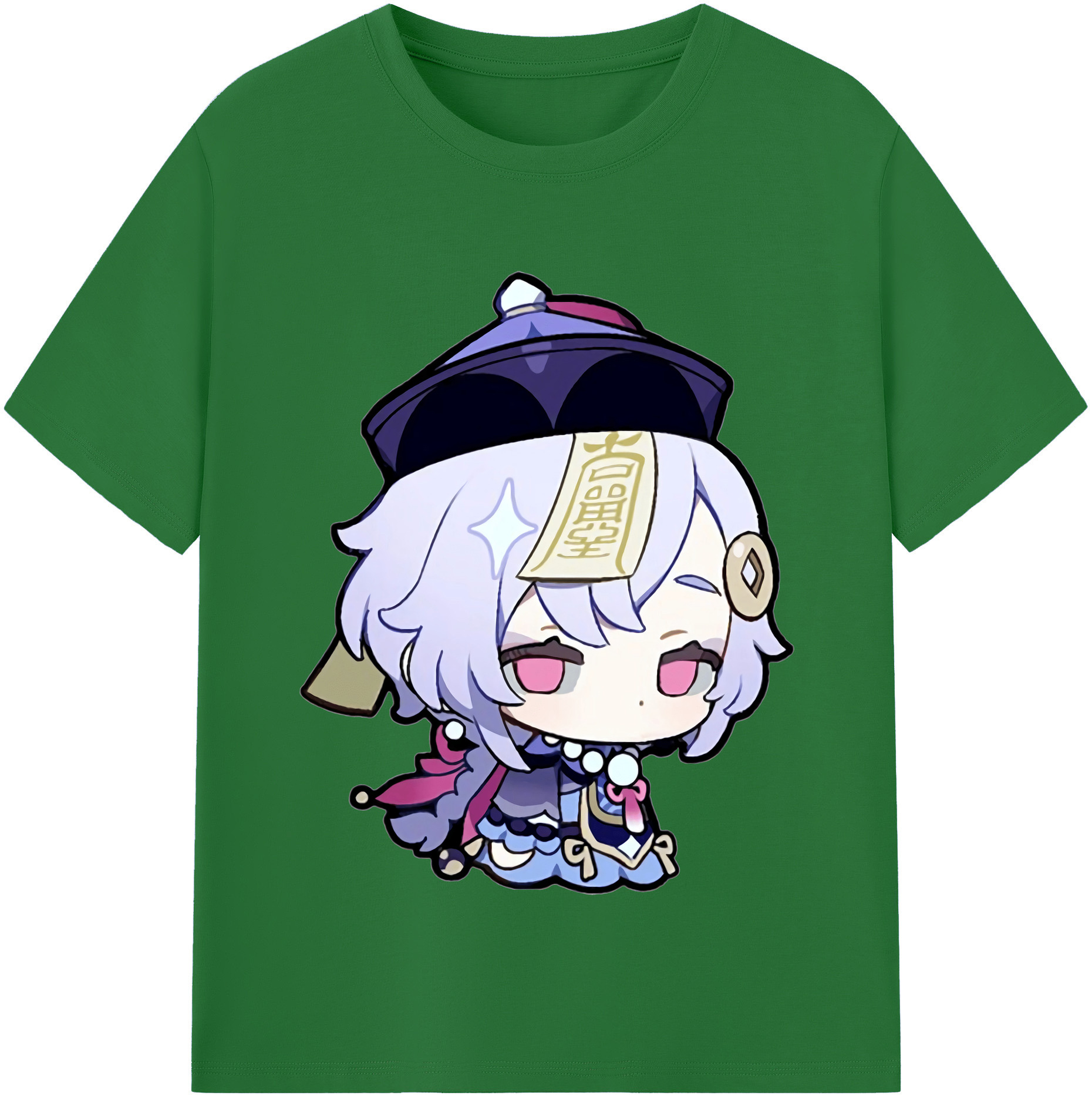 げんし神 七七 なな  genshin Nana 綿100％半袖Tシャツ（フロントプリント）