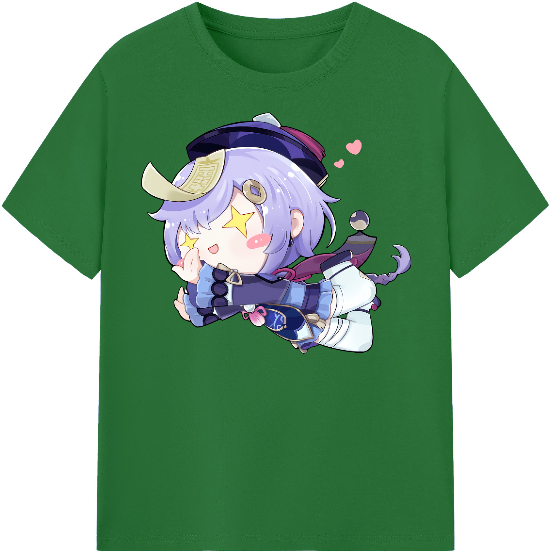 げんし神 七七 なな  genshin Nana 綿100％半袖Tシャツ（フロントプリント）