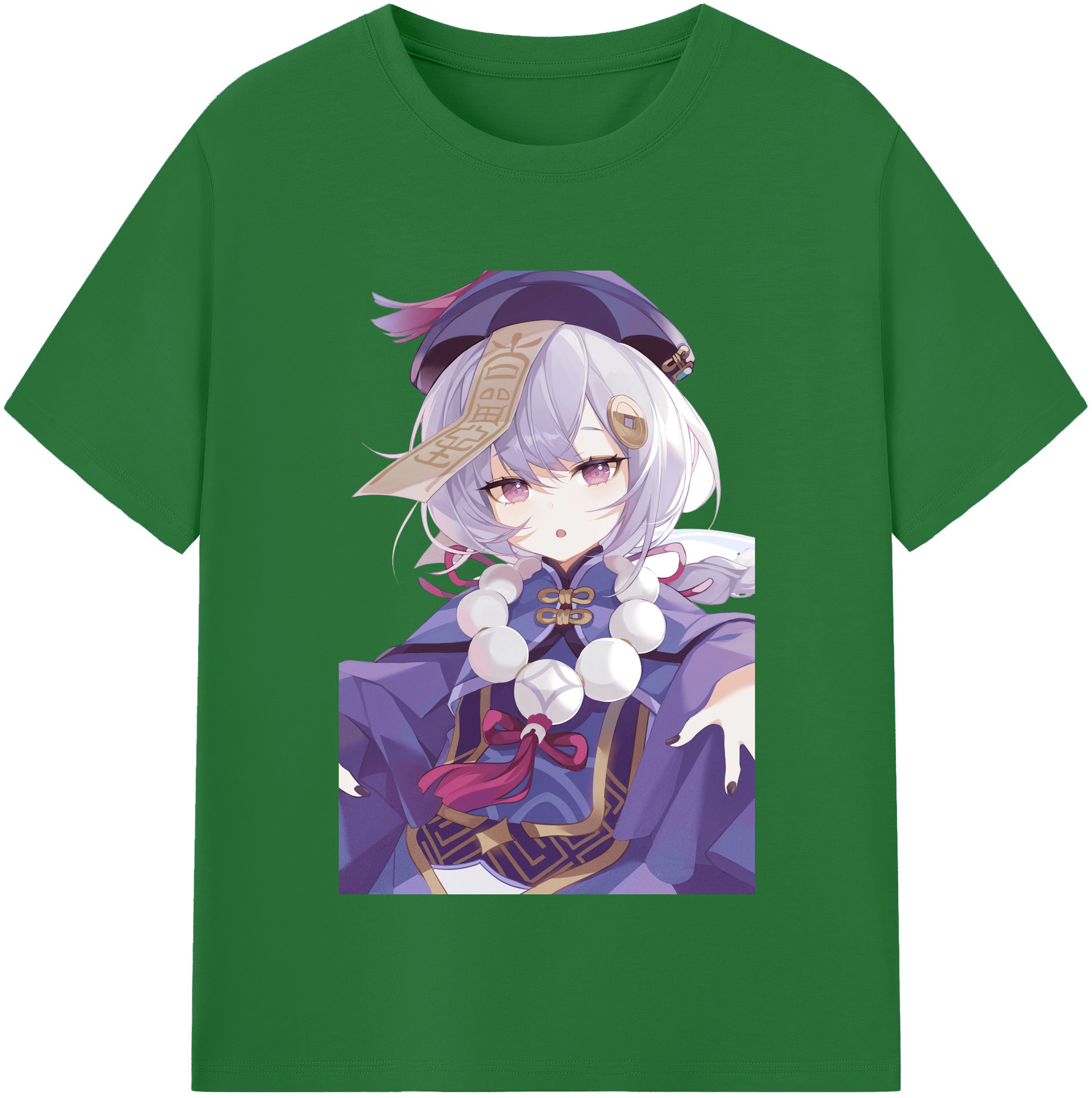 げんし神 七七 なな  genshin Nana 綿100％半袖Tシャツ（フロントプリント）