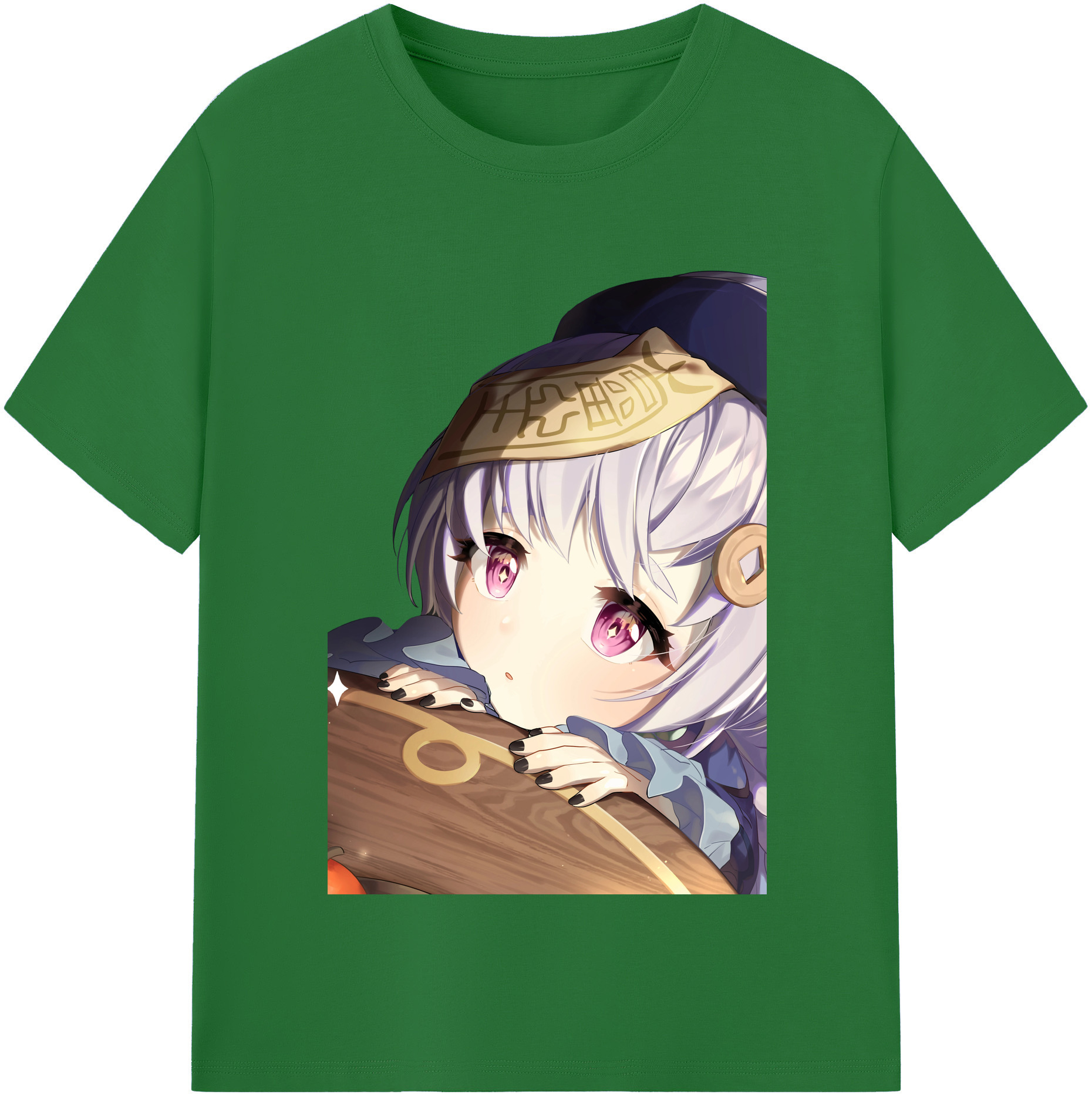 げんし神 七七 なな  genshin Nana 綿100％半袖Tシャツ（フロントプリント）