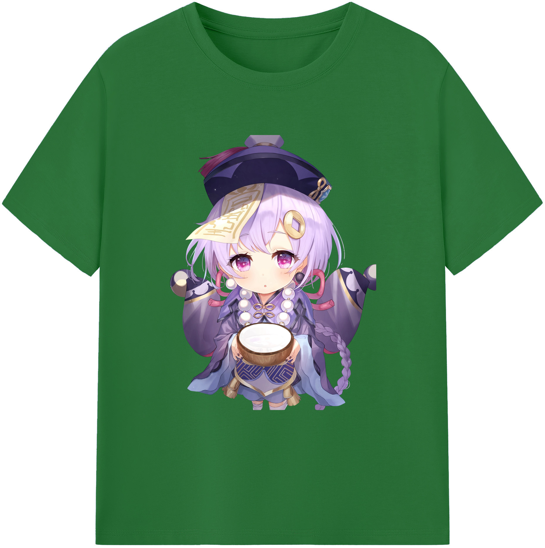げんし神 七七 なな  genshin Nana 綿100％半袖Tシャツ（フロントプリント）