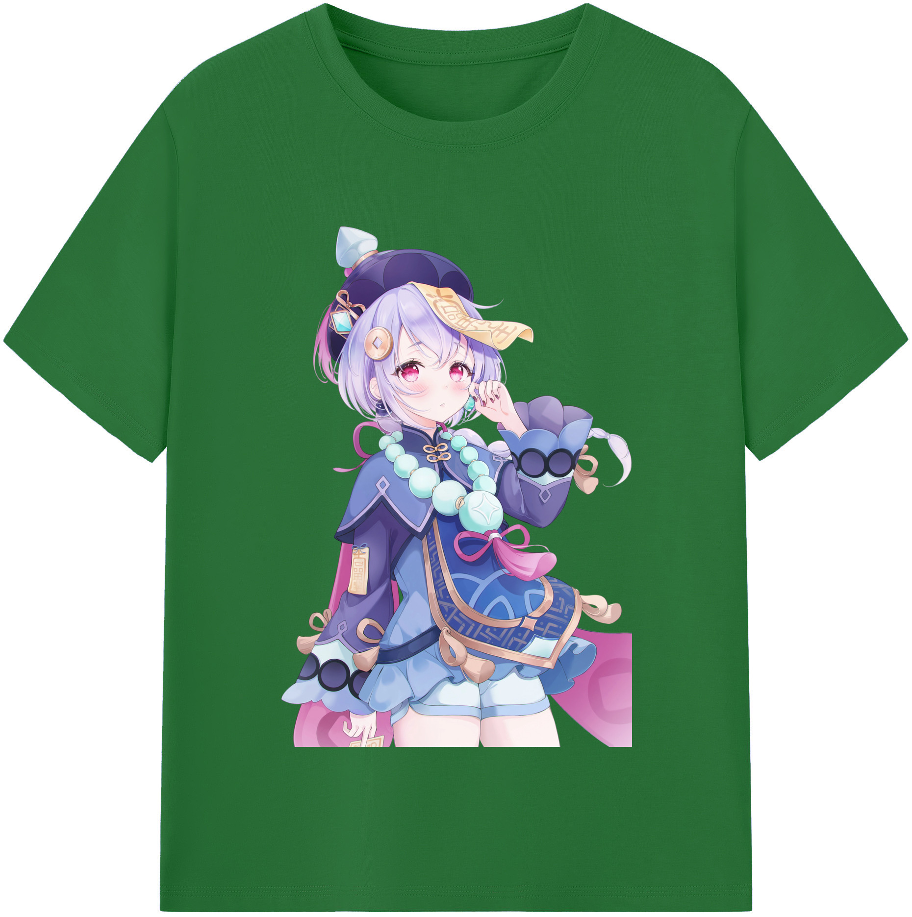 げんし神 七七 なな  genshin Nana 綿100％半袖Tシャツ（フロントプリント）