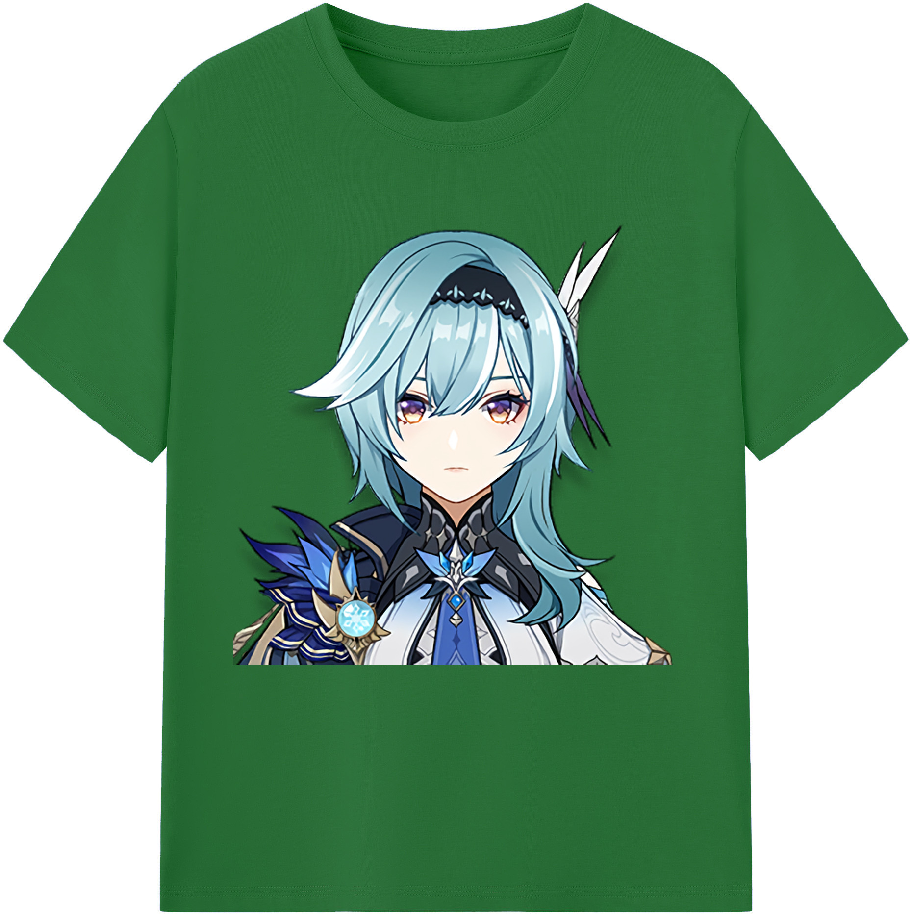 げんし神 优菈 ゆうら genshin Yūra 綿100％半袖Tシャツ（フロントプリント）