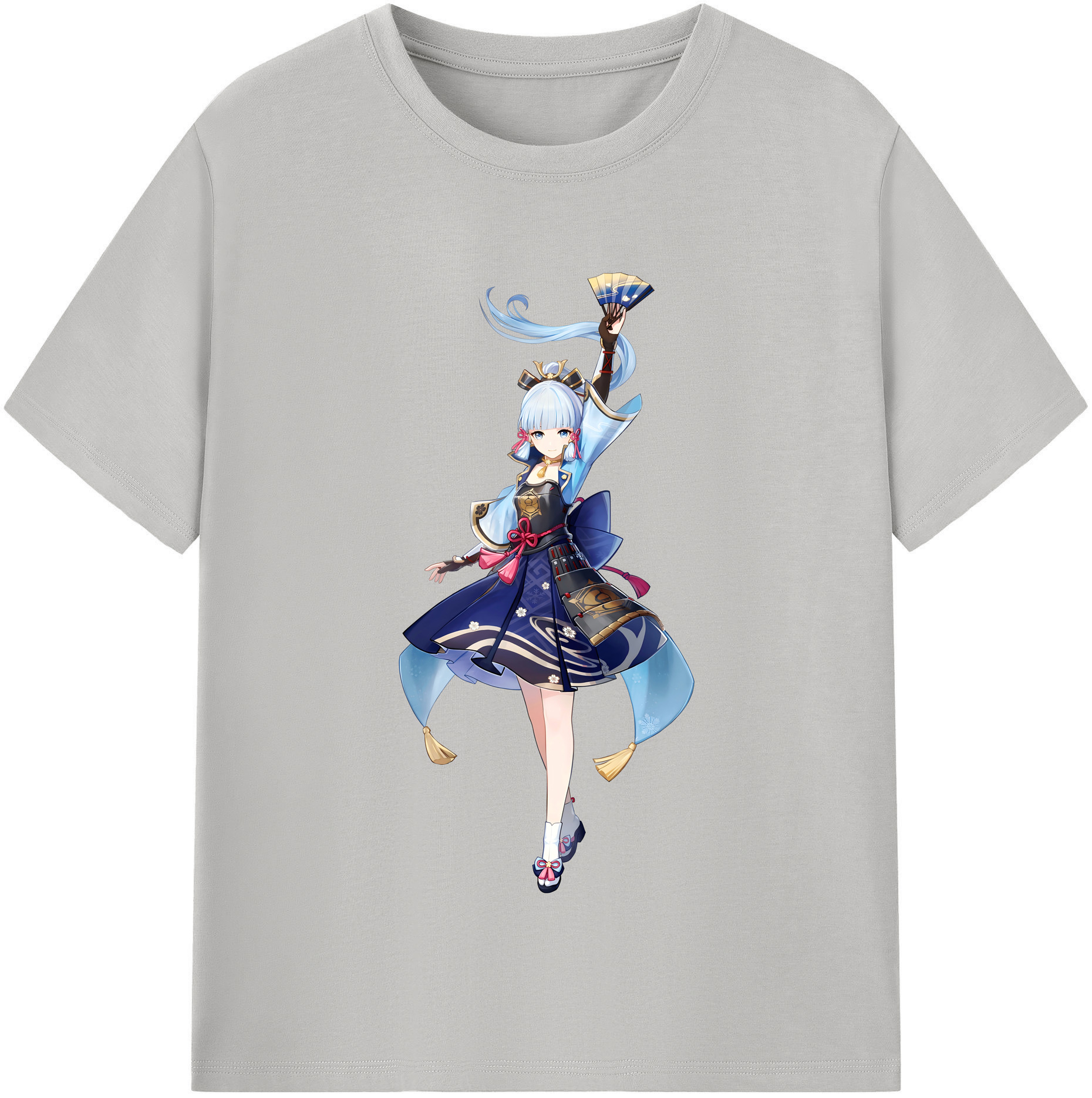 げんし神 神里綾華 神宮寺レン genshin Kamimiya Ren 綿100％半袖Tシャツ（フロントプリント）