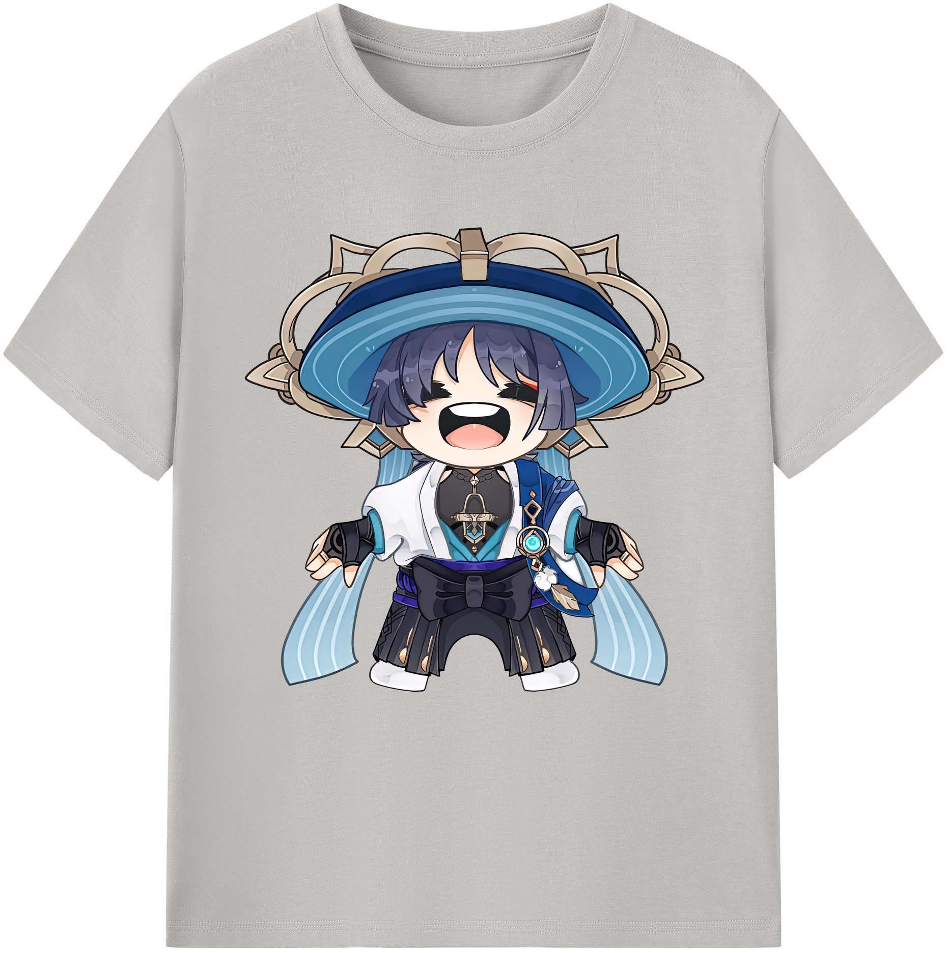 げんし神 さんペい genshin Sanpei 綿100％半袖Tシャツ（フロントプリント）