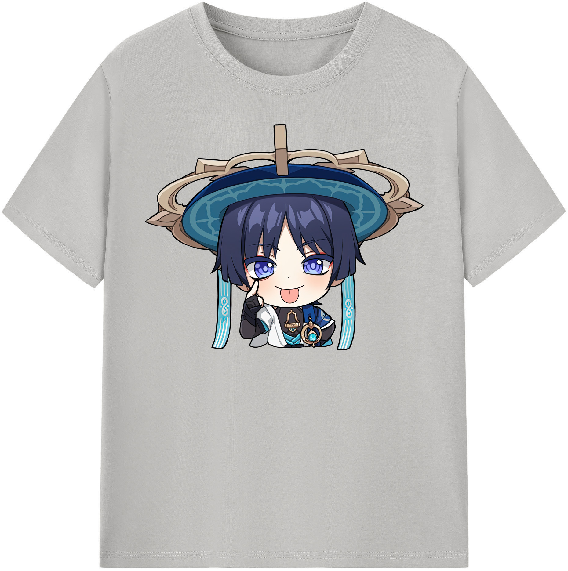 げんし神 さんペい genshin Sanpei 綿100％半袖Tシャツ（フロントプリント）